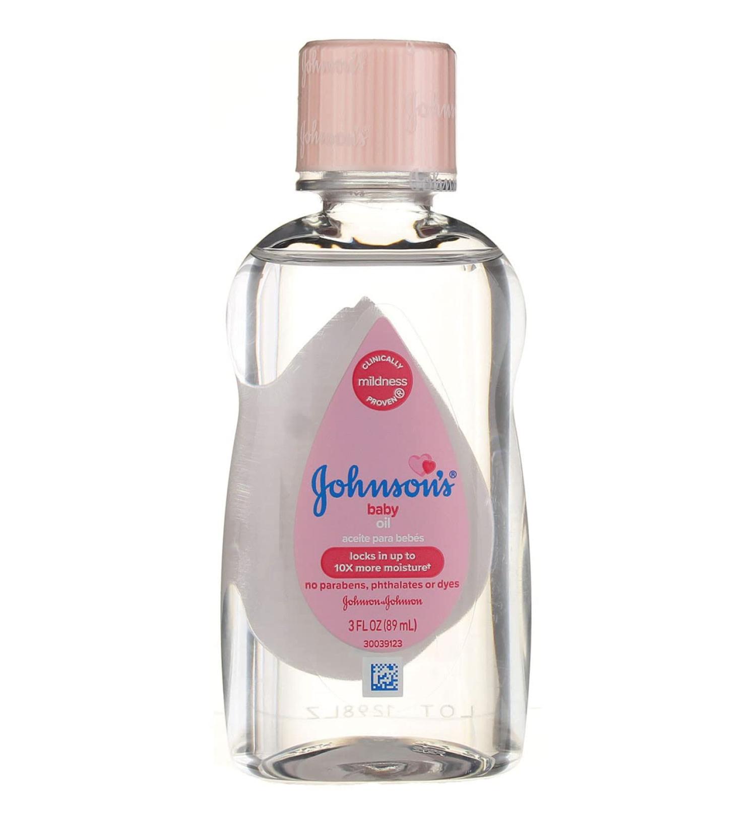 Johnson & Johnson Baby Oil - 3 Count, 3 fl oz (Pack of 3) - Buy Online on GoSupps.com