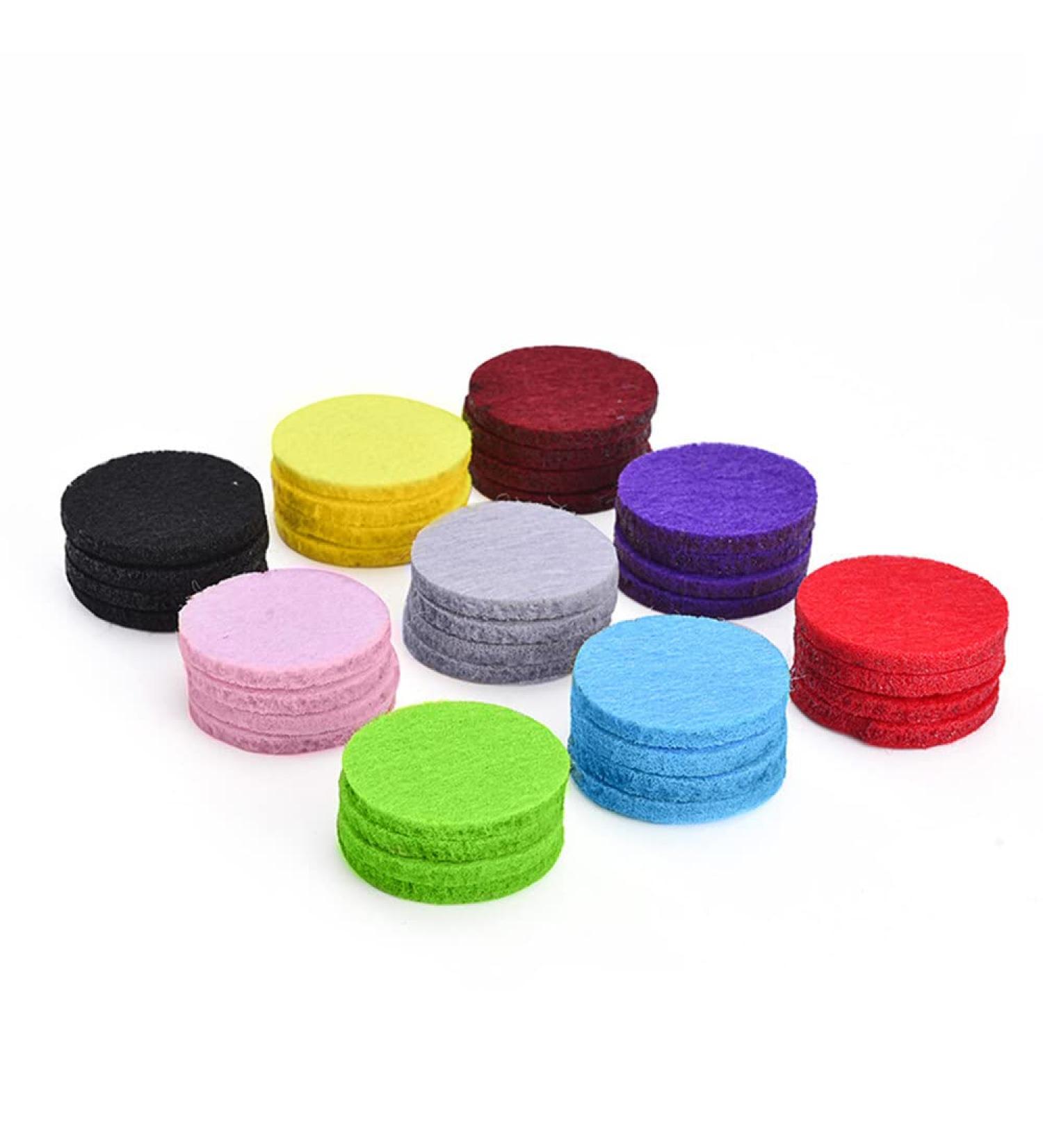 30mm Replacement Refill Pads 60Pcs for Essential Oil Diffuser Necklace for 30mm Aroma Stainless Steel Locket Pendant Durability and Practicality - Buy Online on GoSupps.com
