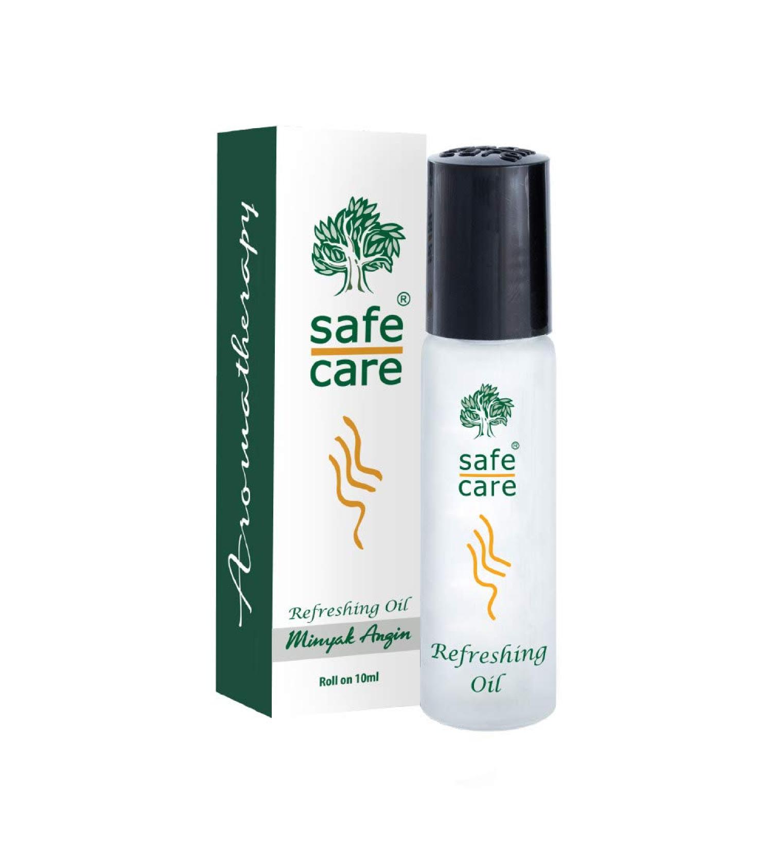 Safe Care Roll on Refreshing Oil Aromatherapy 10 Ml (Pack of 1)