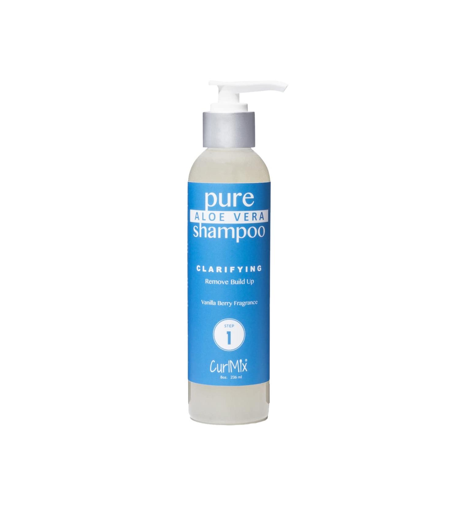 Organic Aloe Vera Vanilla Berry Shampoo for Curly & Kinky Hair - Clarifying & Moisturizing Handmade Formula for Softer Curls - Paraben & Sulfate Free - Buy Online on GoSupps.com