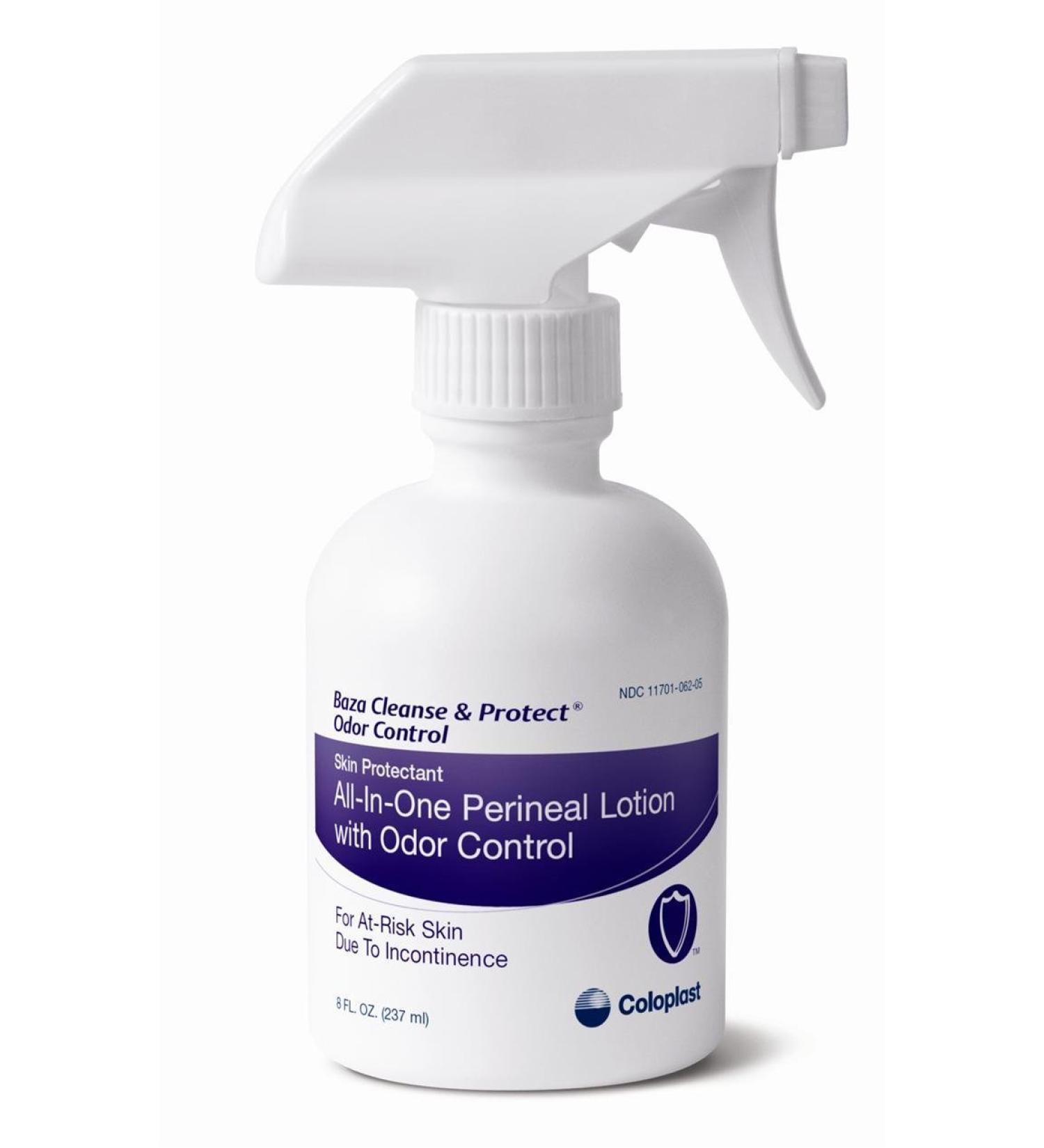 Coloplast Baza Cleanse & Protect All-In-One Perineal Lotion w/Odor Control 8oz 7725