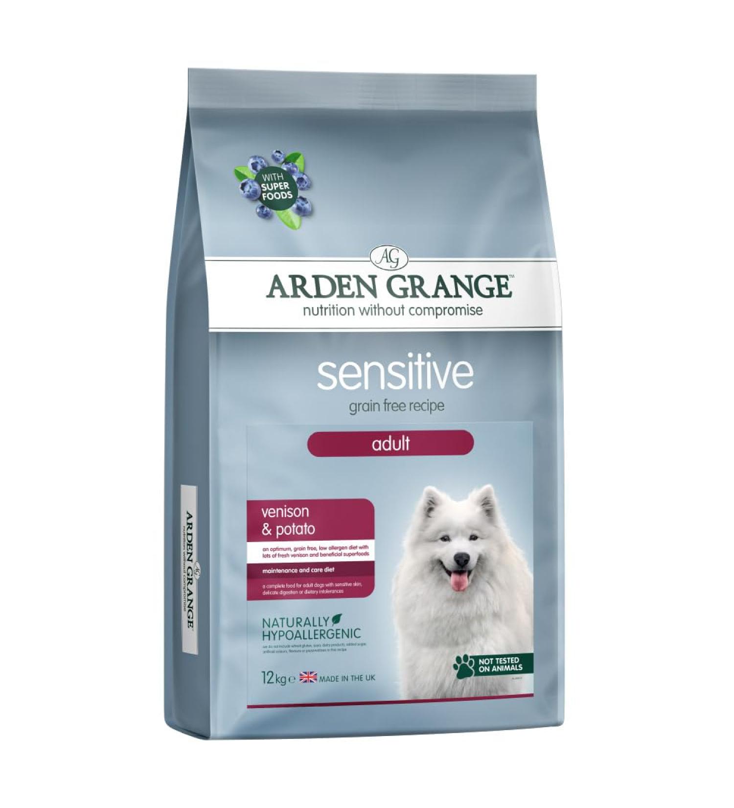 Sensitive Grain Free Adult Venison & Potato 12 kg