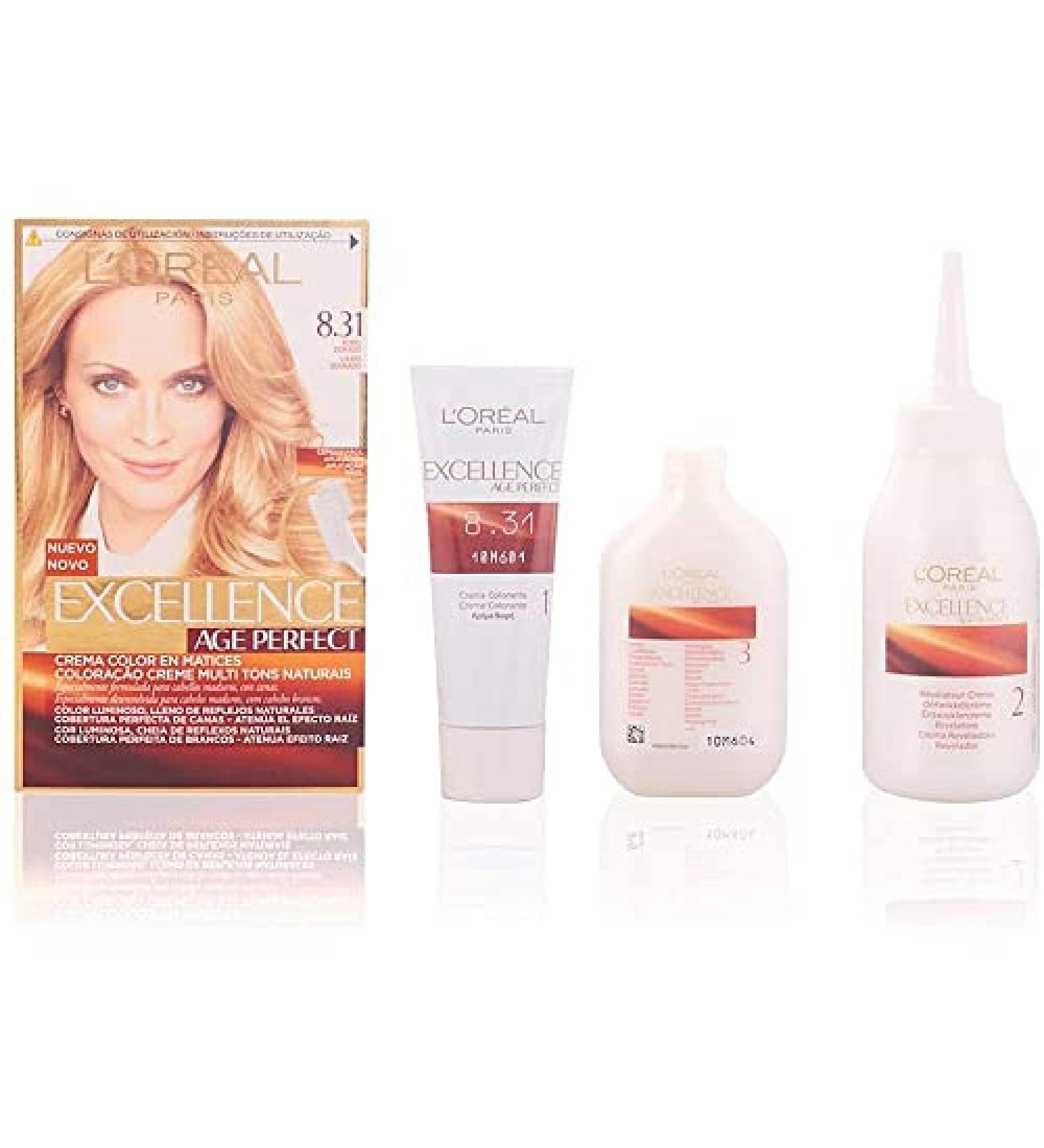 L'Or al Excellence Age Perfect Coloration Dor 100 ml - Buy Online on GoSupps.com