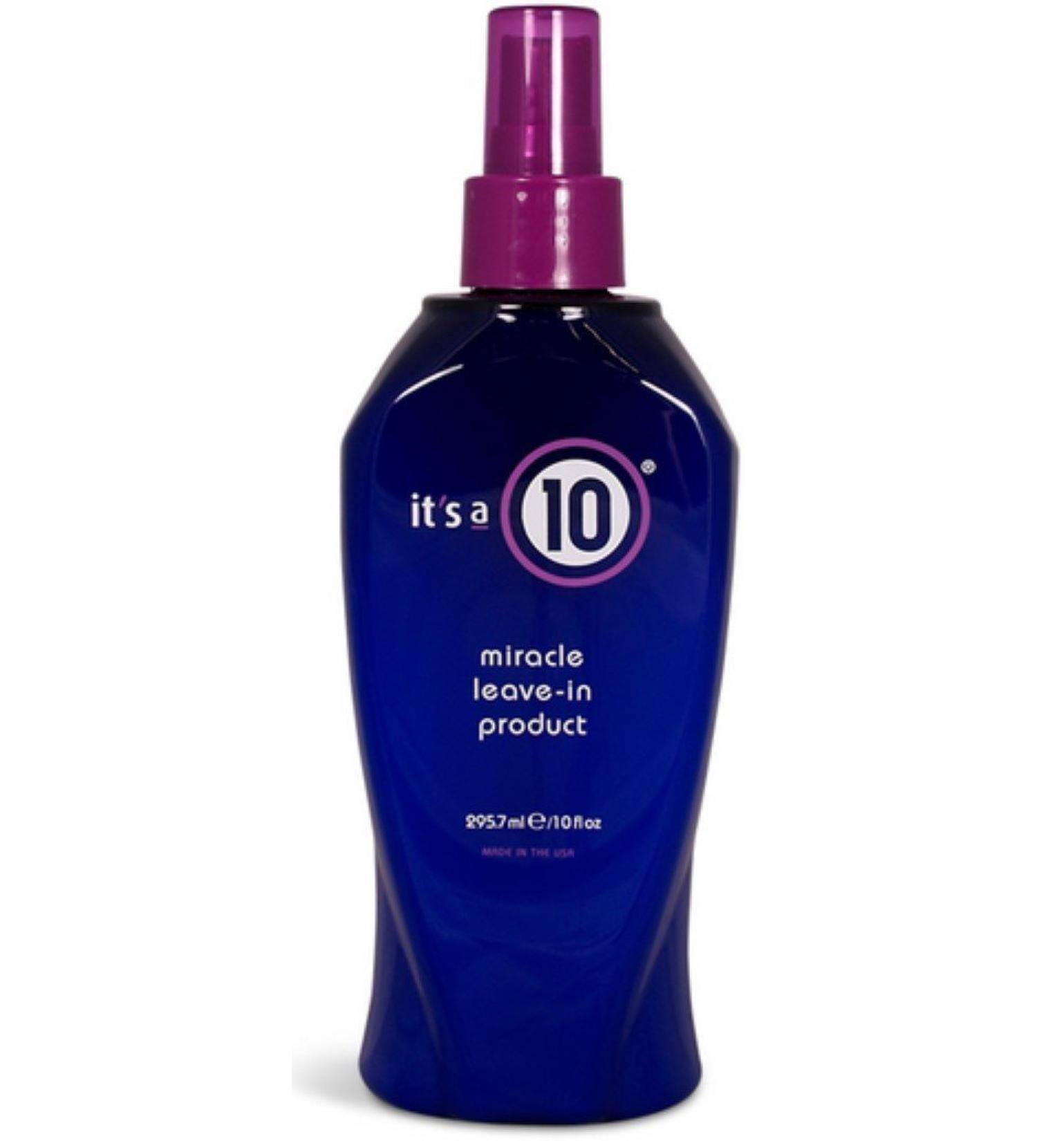 it's a 10 Miracle Leave-In product 10 oz (Pack of 5) 10 Fl Oz (Pack of 5)