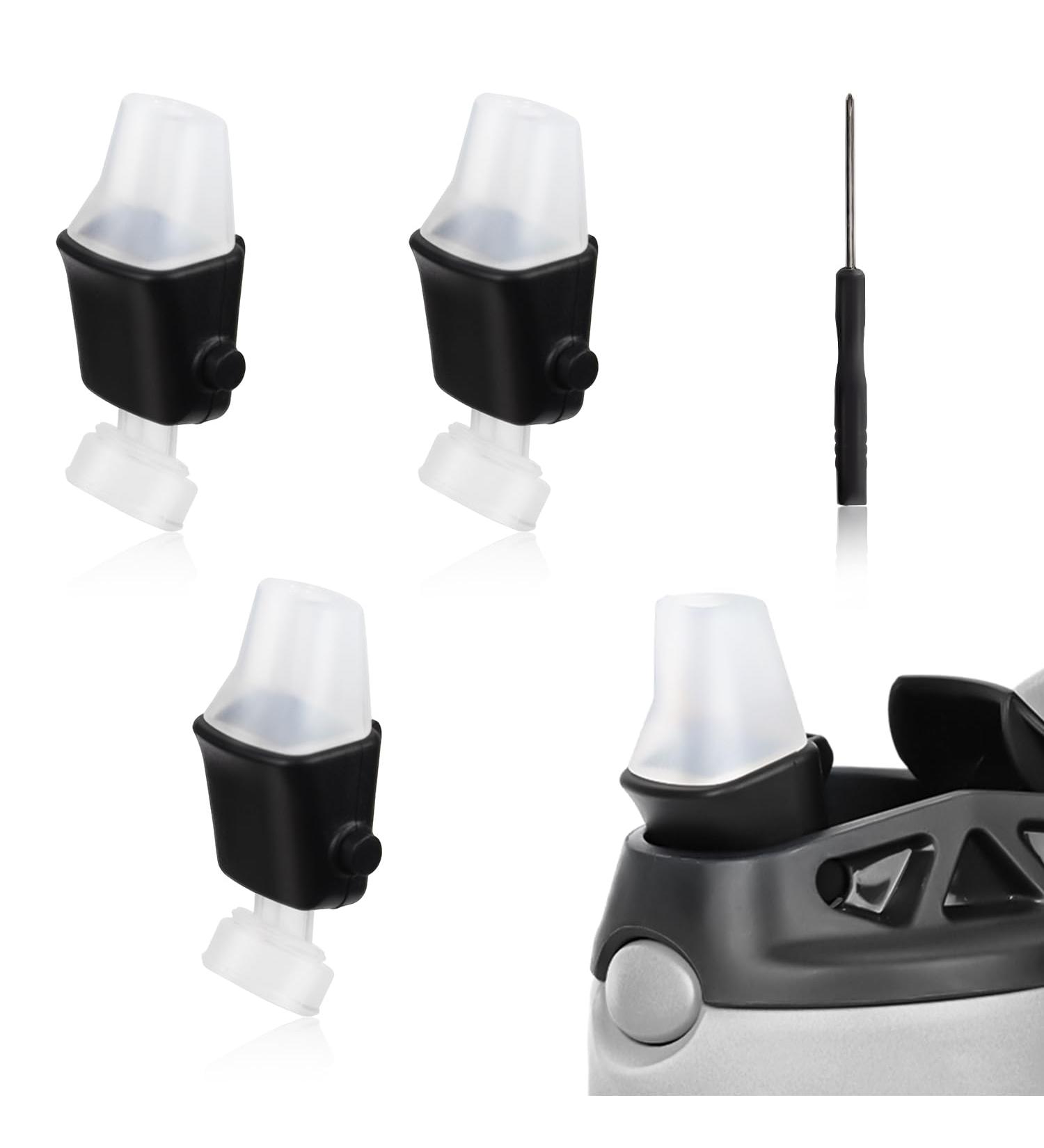 Peutier 3Stk Replacement Outputer for Contigo - BPA-Free Silicone Soft Lid Spare Parts with Screwdriver for Aubrey Kids 14oz & 20oz Water Bottle - Buy Online on GoSupps.com