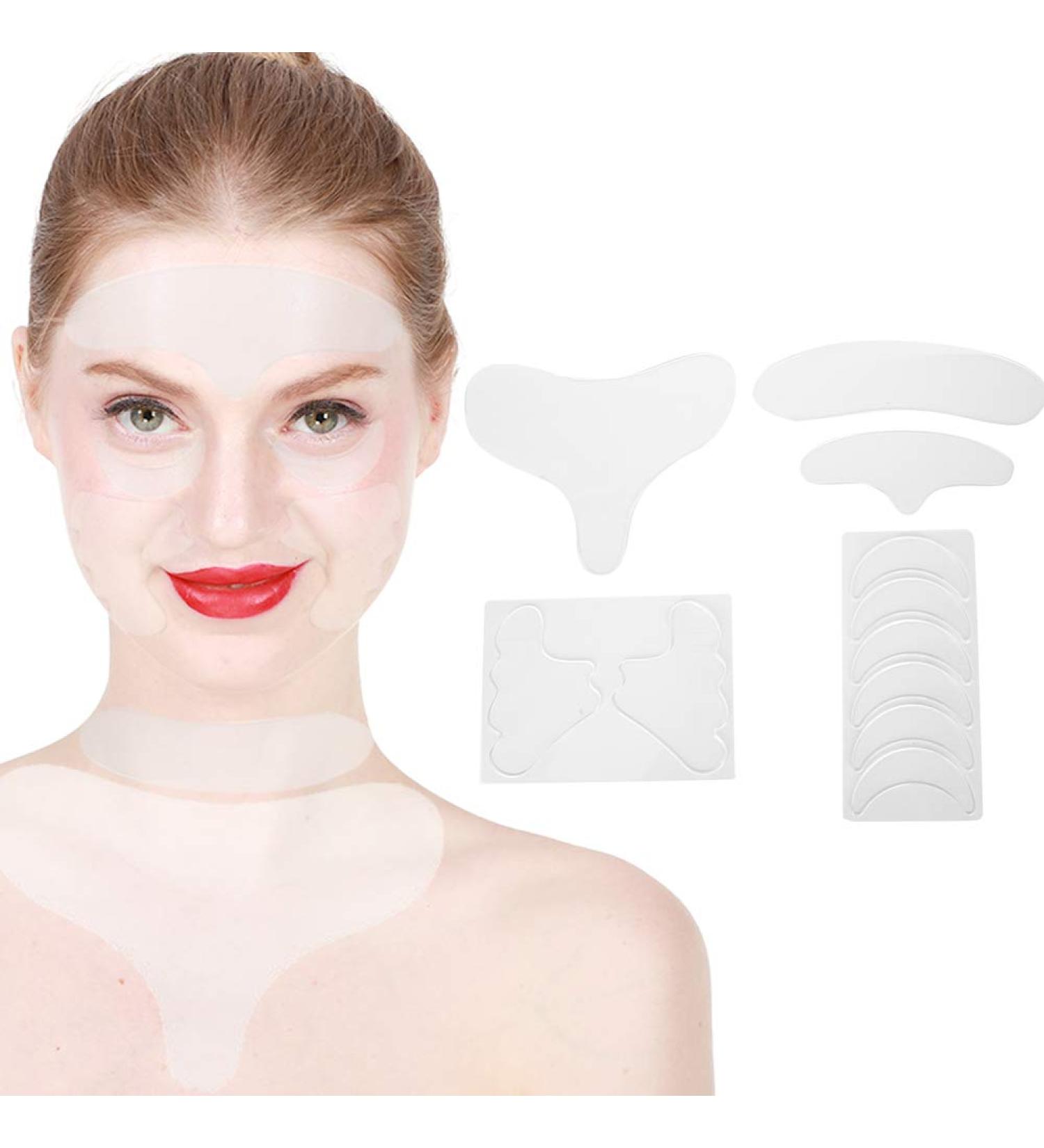11-Part Anti-Aging Face Patch | Reusable Silicone Plasters for Forehead Eyes Chin & Chest - Lift & Rejuvenate Skin - Buy Online on GoSupps.com