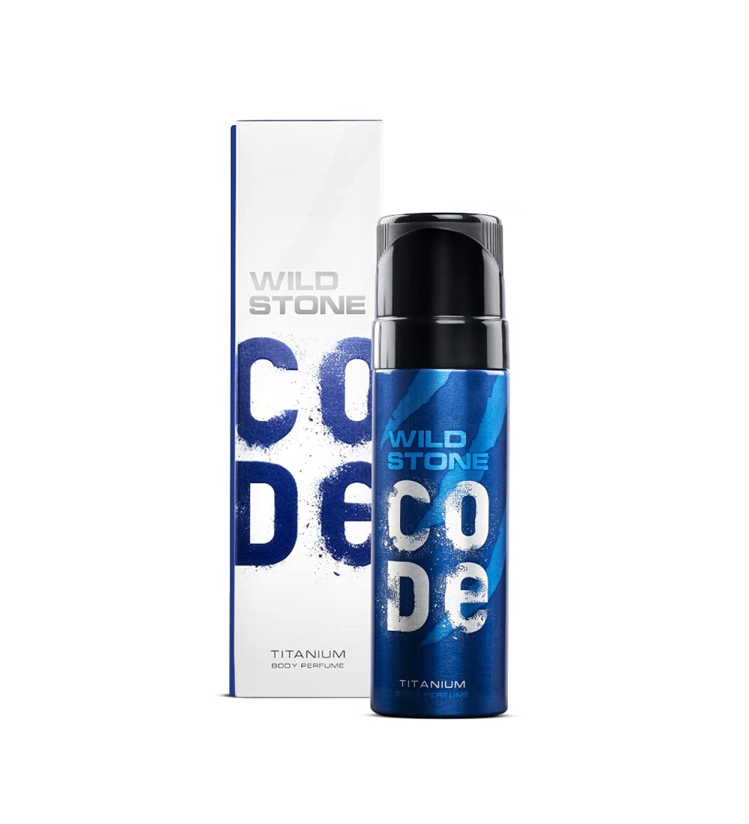 Wild Stone-CODE- Titanium Perfume Body Spray for Boys and Men 120ml - Buy Original Only at E-Retail Deals - Buy Online on GoSupps.com