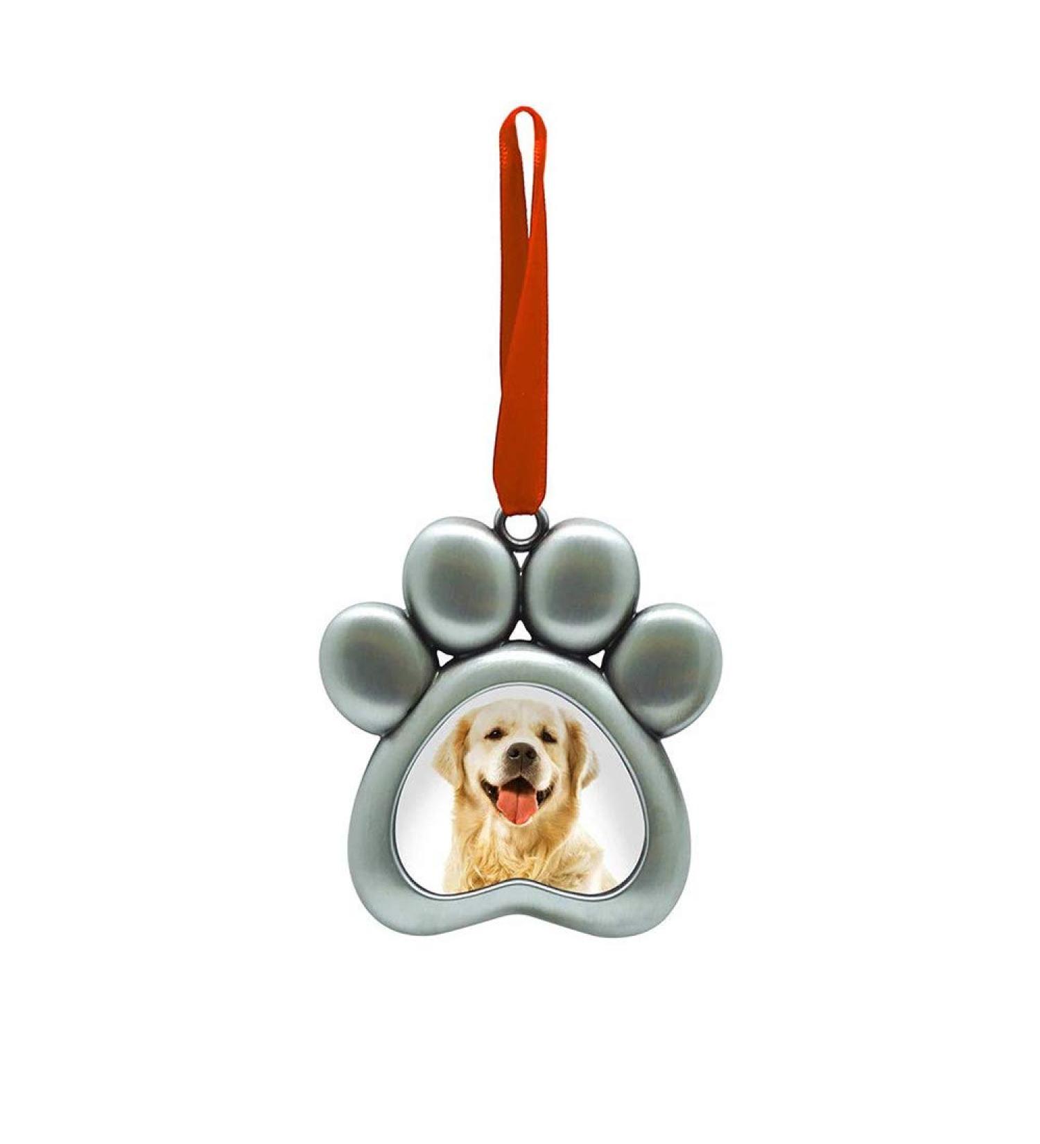 Pearhead Pet Holiday Ornament - Dog/Cat Photo Frame Christmas Keepsake - Buy Online on GoSupps.com
