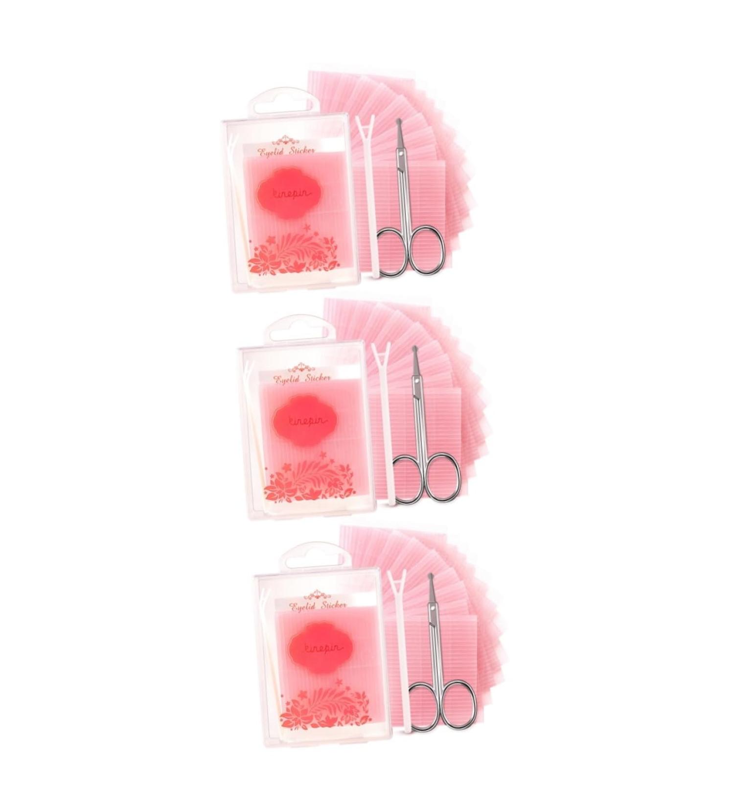 Healeved 3 Sets Double Eyelid Sticker Clear Transparent Eyelid Tapes Double Side Eyelid Tape Clear Tape Double-sided Tape Invisible Eyelid Stickers 2 Sided Mesh Tape Eye Patch Double Sided - Buy Online on GoSupps.com