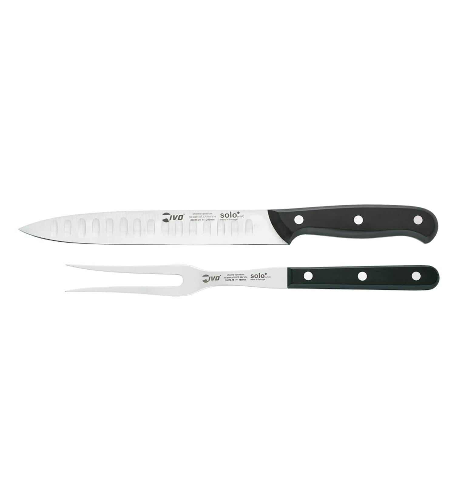 Chroma SO-10 Carving Set Kitchen Cutlery Multicolor 2 pc Carving Set