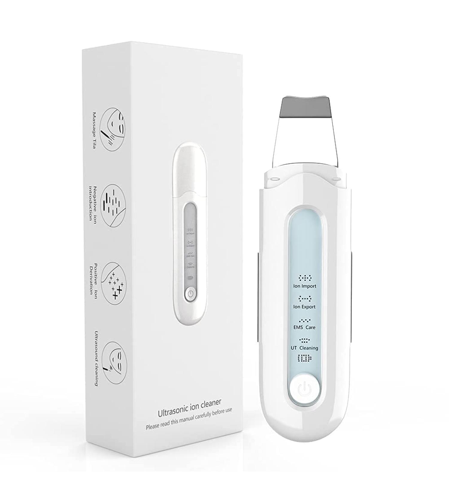 Skin Scrubber Skin Spatula Blackhead Remover Cleaner with 4 Modes Waterproof USB Charger for Facial Deep Cleansing 2021 Newest Version - Buy Online on GoSupps.com