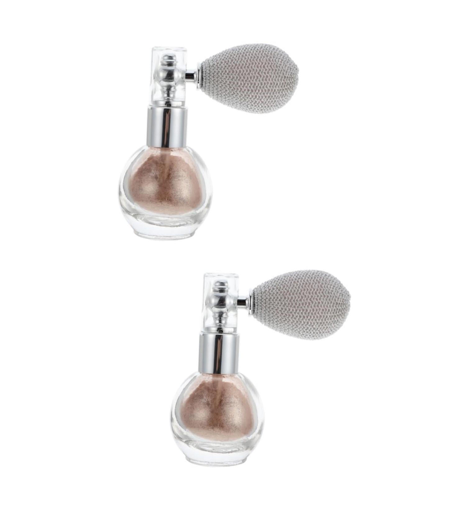  Healvian Healvian 2 Piece Spray Bottle Highlighter Spray Highlighter Glitter Bottle Powder Glitter Bottle Highlighter Gloss Spray Powder Spray Bottle Powder Spray - Buy Online on GoSupps.com