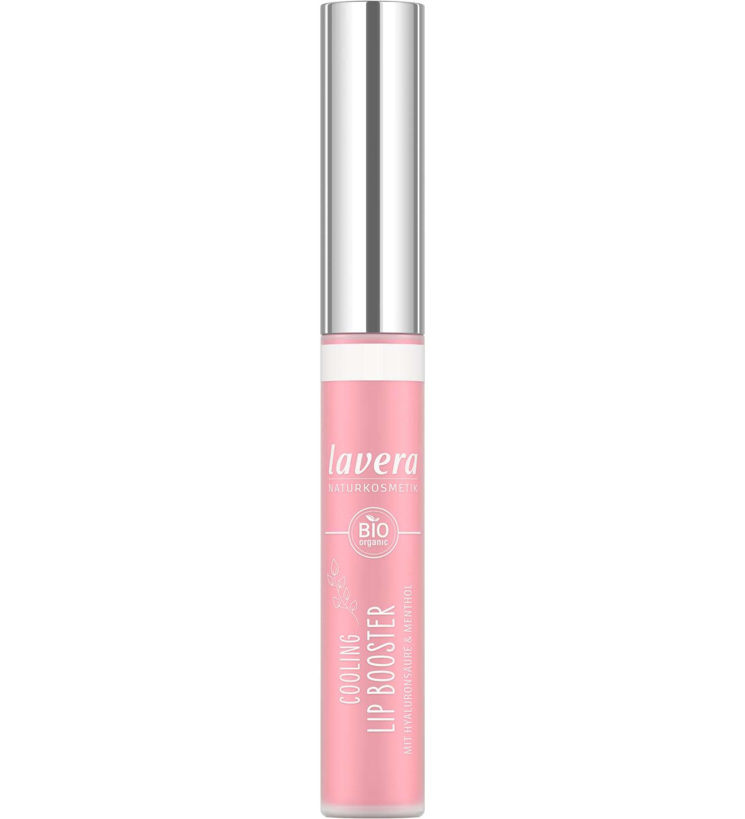 lavera Cooling Lip Booster - For silky & soft lips - Intense shine - Light texture - Protects lips from drying out - vegan - Natural cosmetics (1x 13.6 g) - Buy Online on GoSupps.com
