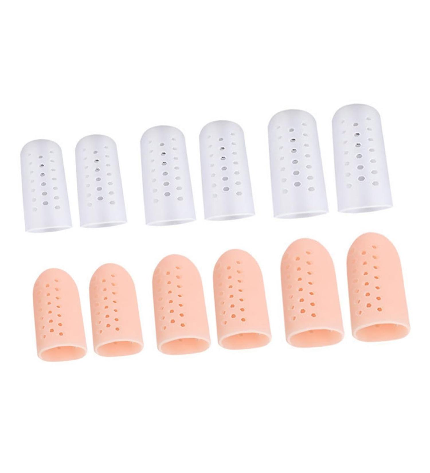 Hemoton 6 Pairs Thumb Sheath Bunion Cushion Guard - Silicone Sleeves for Foot Cushion & High Heel Protectors - Buy Online on GoSupps.com
