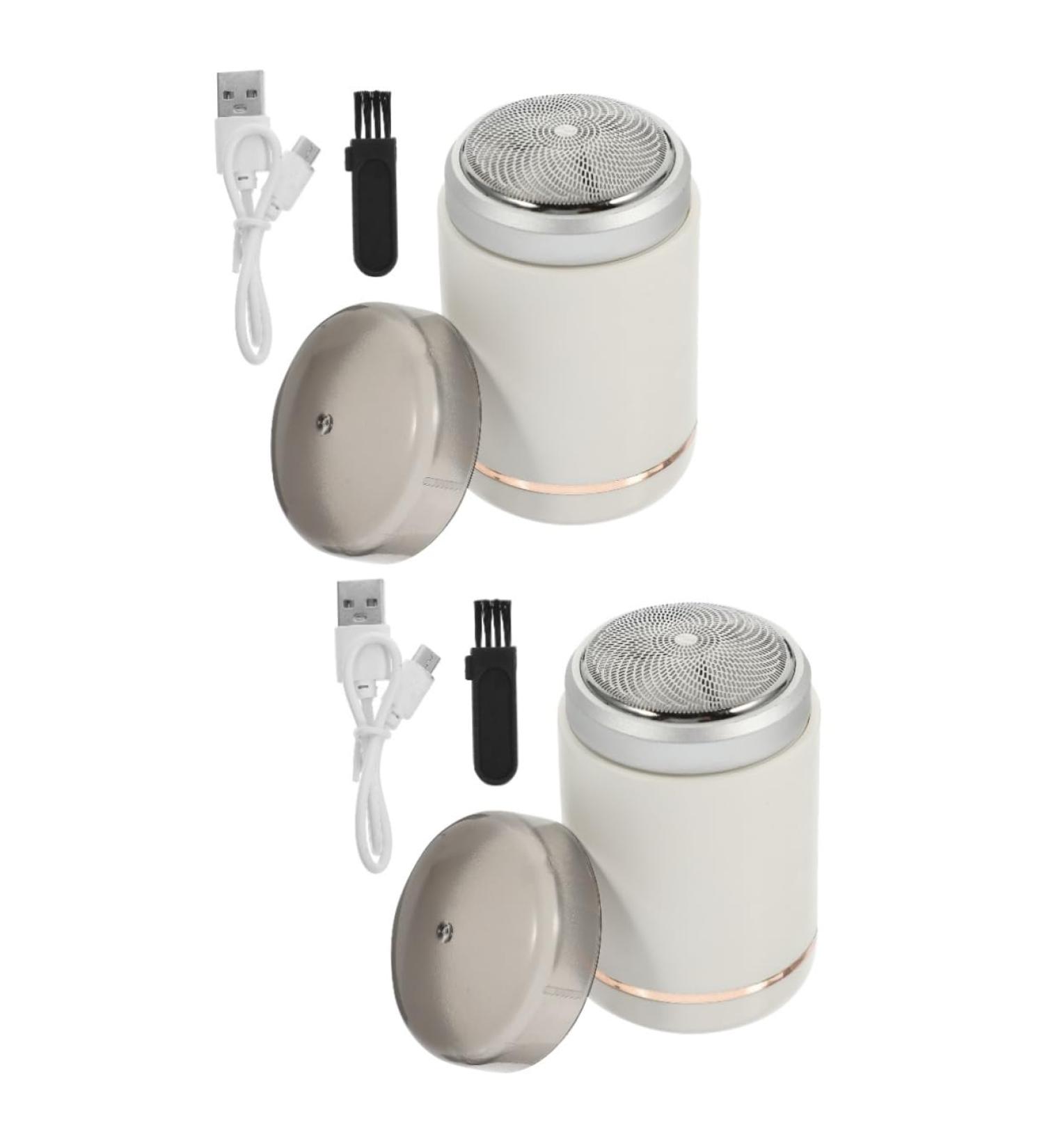 FRCOLOR Portable Electric Shaver for Men - Compact Travel Razor & Beard Trimmer - Durable & Stylish Facial Hair Grooming - Buy Online on GoSupps.com