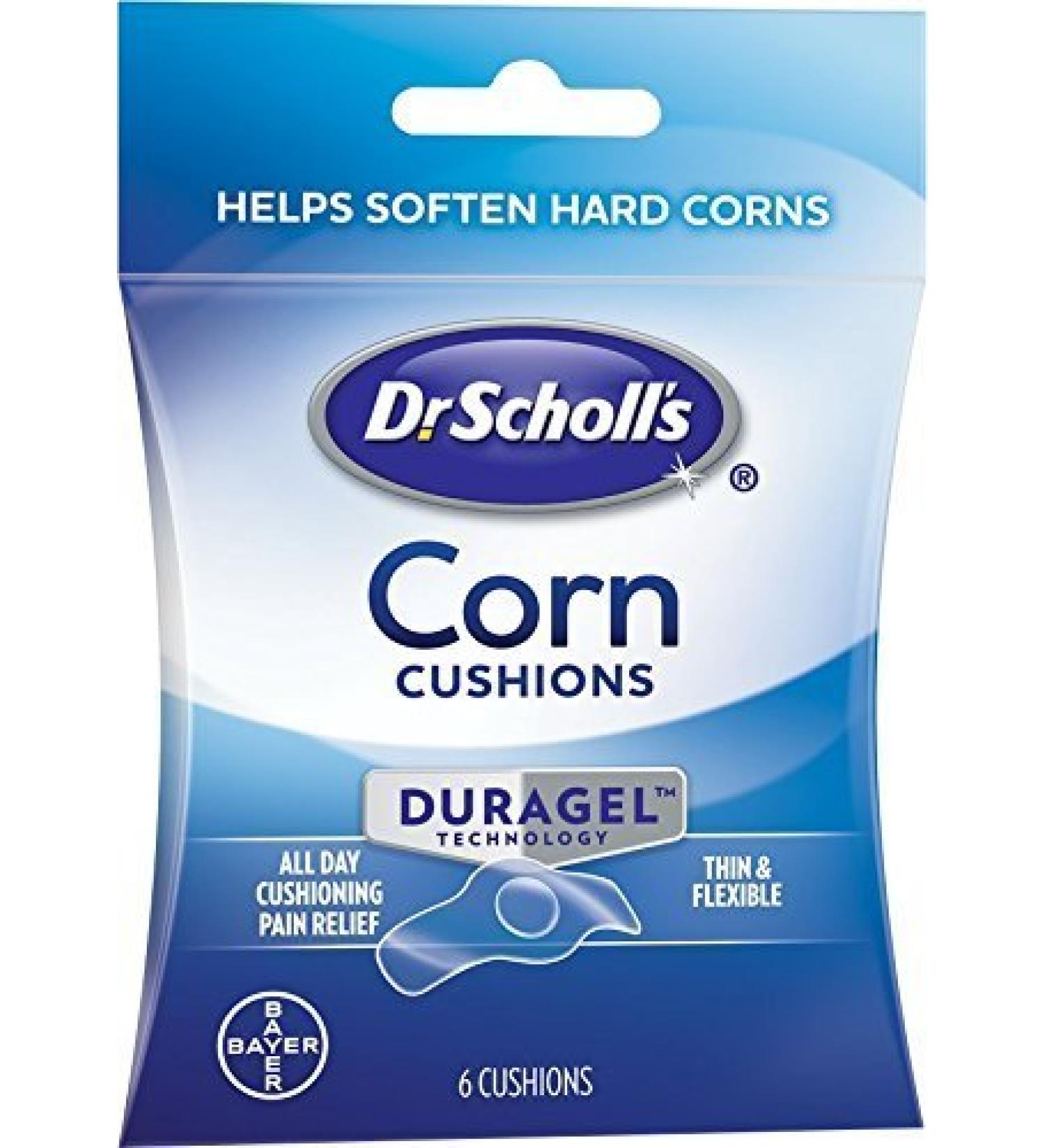 Dr. Scholls Corn Cushions Duragel 6 Count (2 Pack)