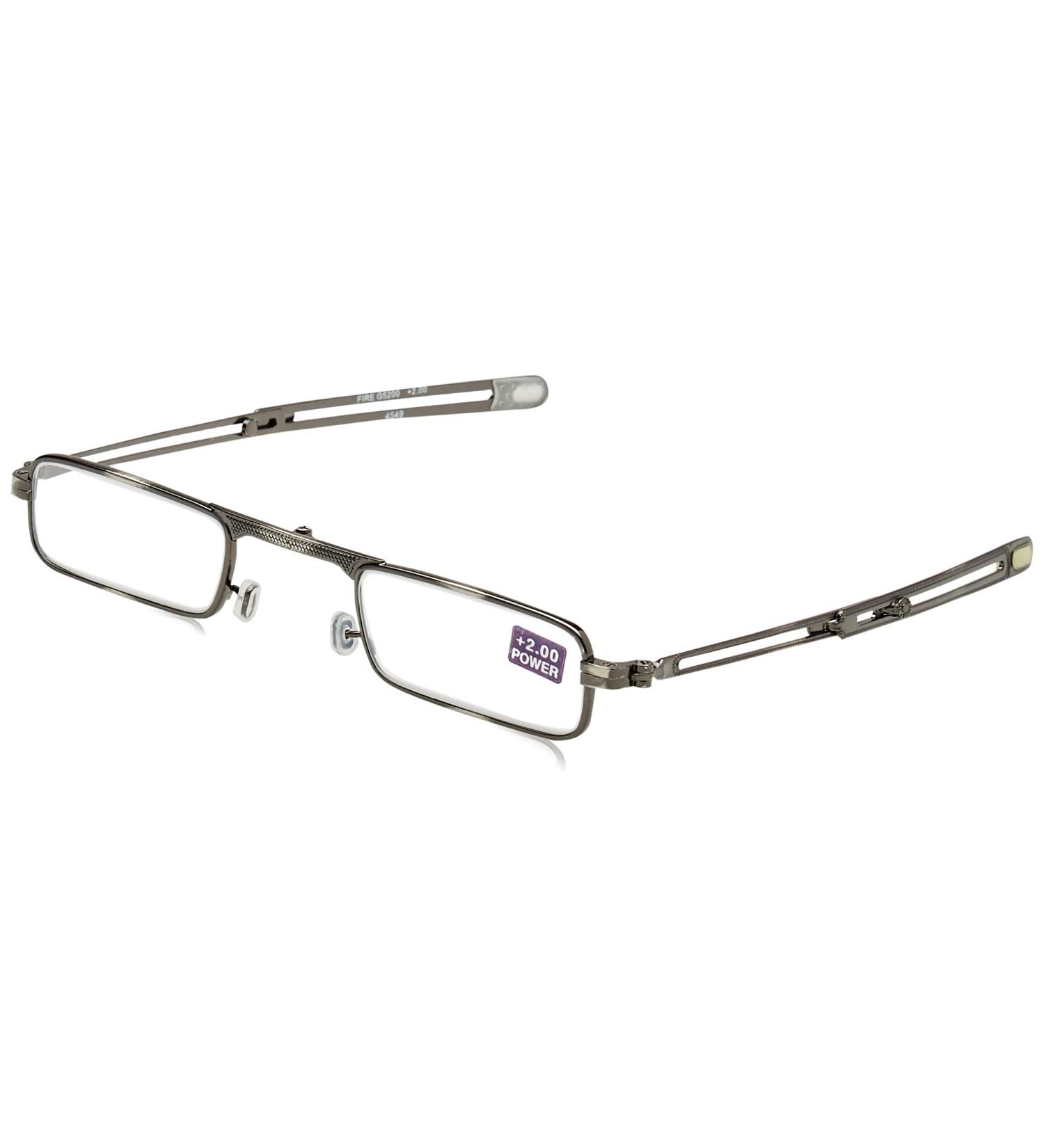 I NEED YOU Reading Glasses - Fire +2.00 Diopters - Antique Silver | Pack of 1 - International Shipping Available - Buy Online on GoSupps.com