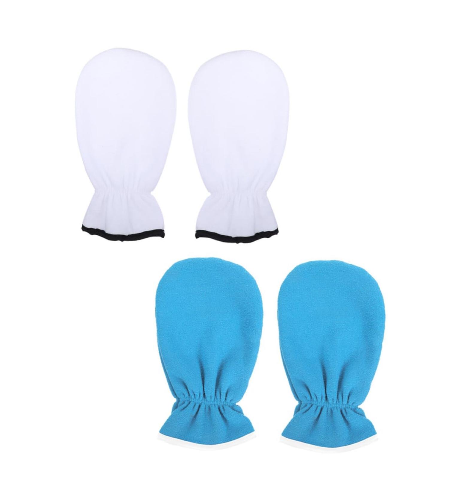 BIUDECO 2 Pairs Essential Oil Gloves Paraffin Wax Warmer Mittens Paraffin Hand Liners Professional Wax Gloves Portable Paraffin Mitts Reusable Wax Mitts Flannel Nursing Supplies Major - Buy Online on GoSupps.com