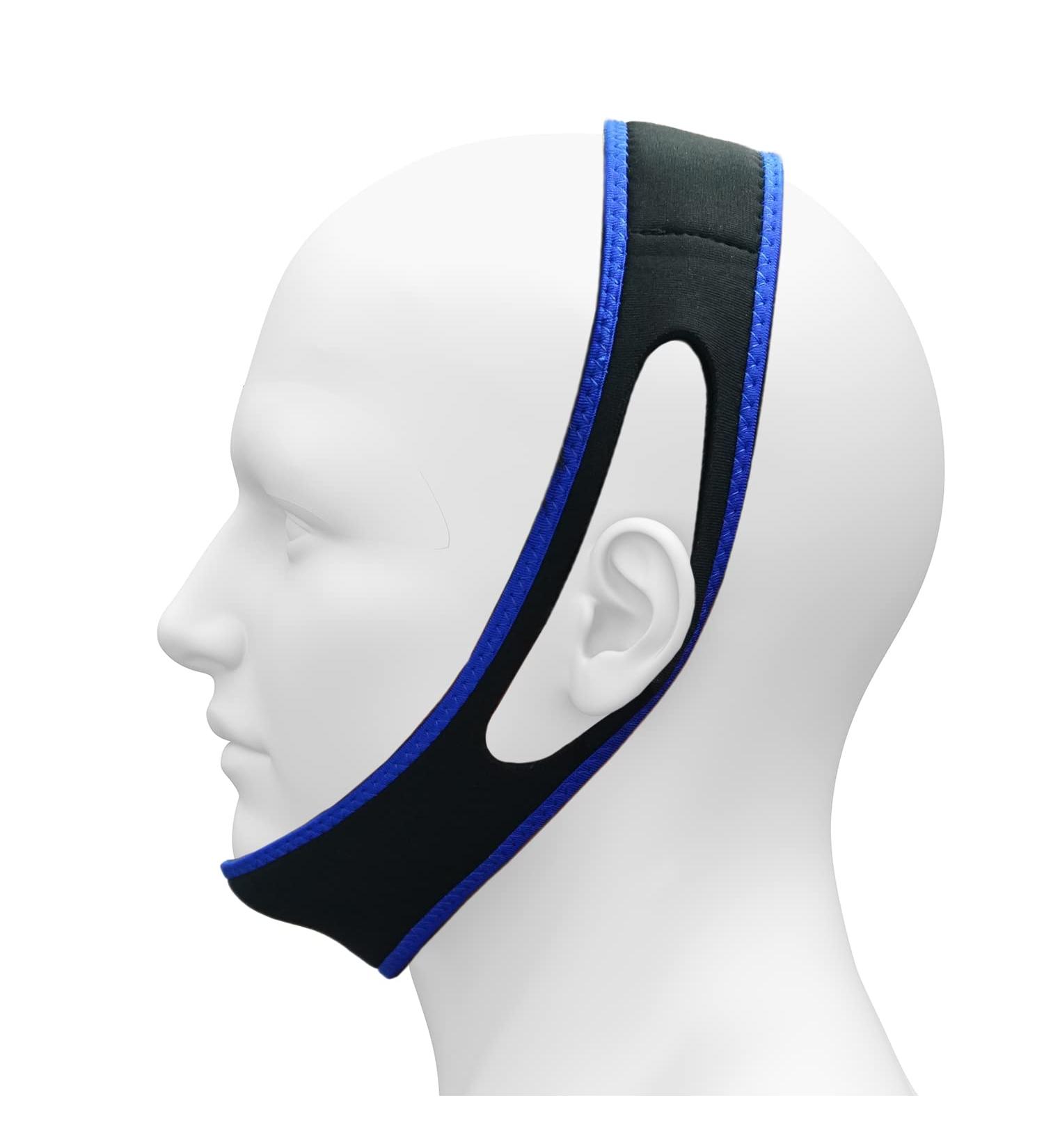 2022 Upgraded Anti-Snoring Chin Strap - Stop Snoring for Good! Adjustable Device for Men and Women - Buy Online on GoSupps.com