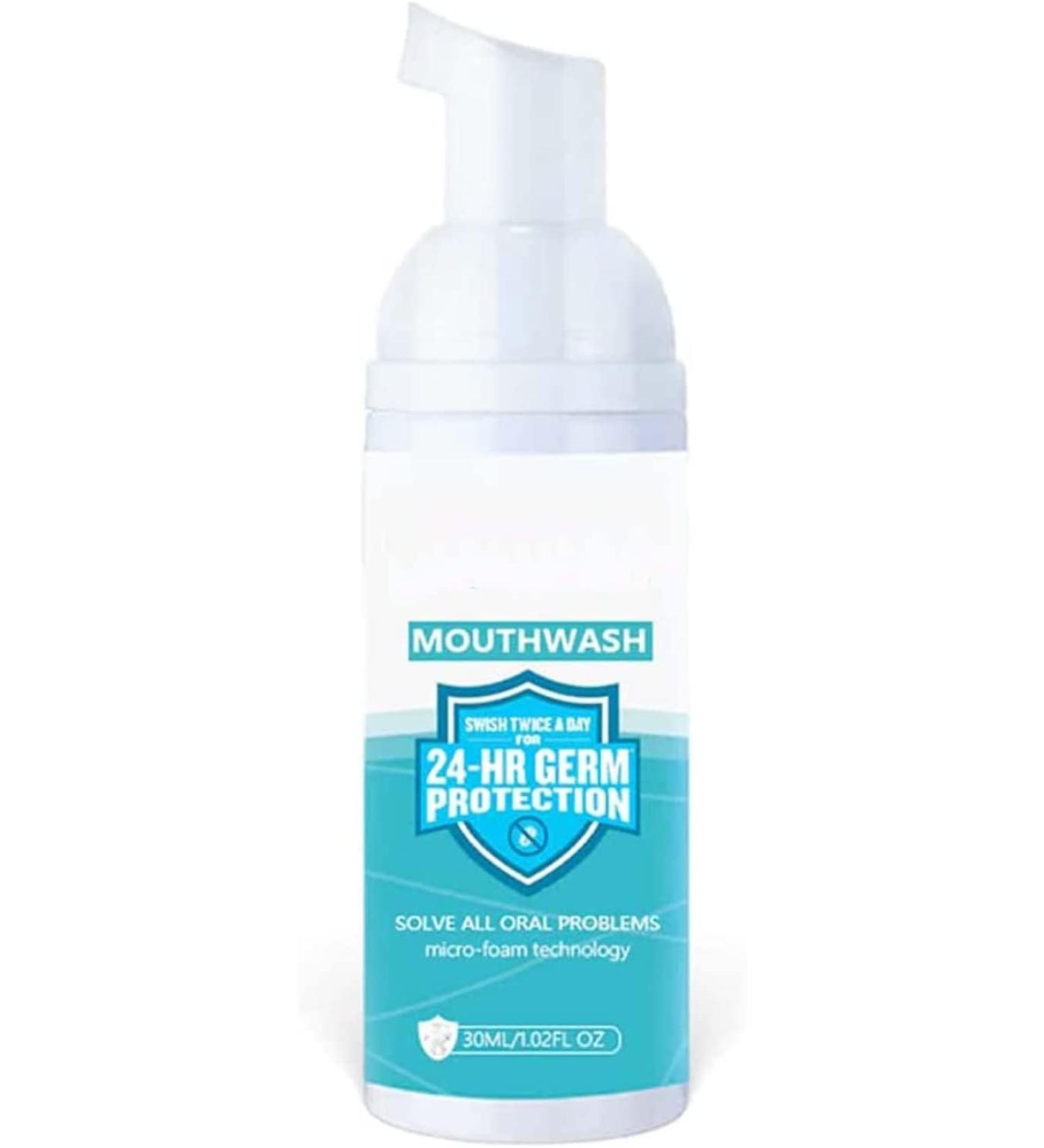 Pickx Mouthwash Foam - Teeth Whitening Bad Breath Relief Oral Ulcer Treatment & Cavity Prevention (1PC) - Buy Online on GoSupps.com