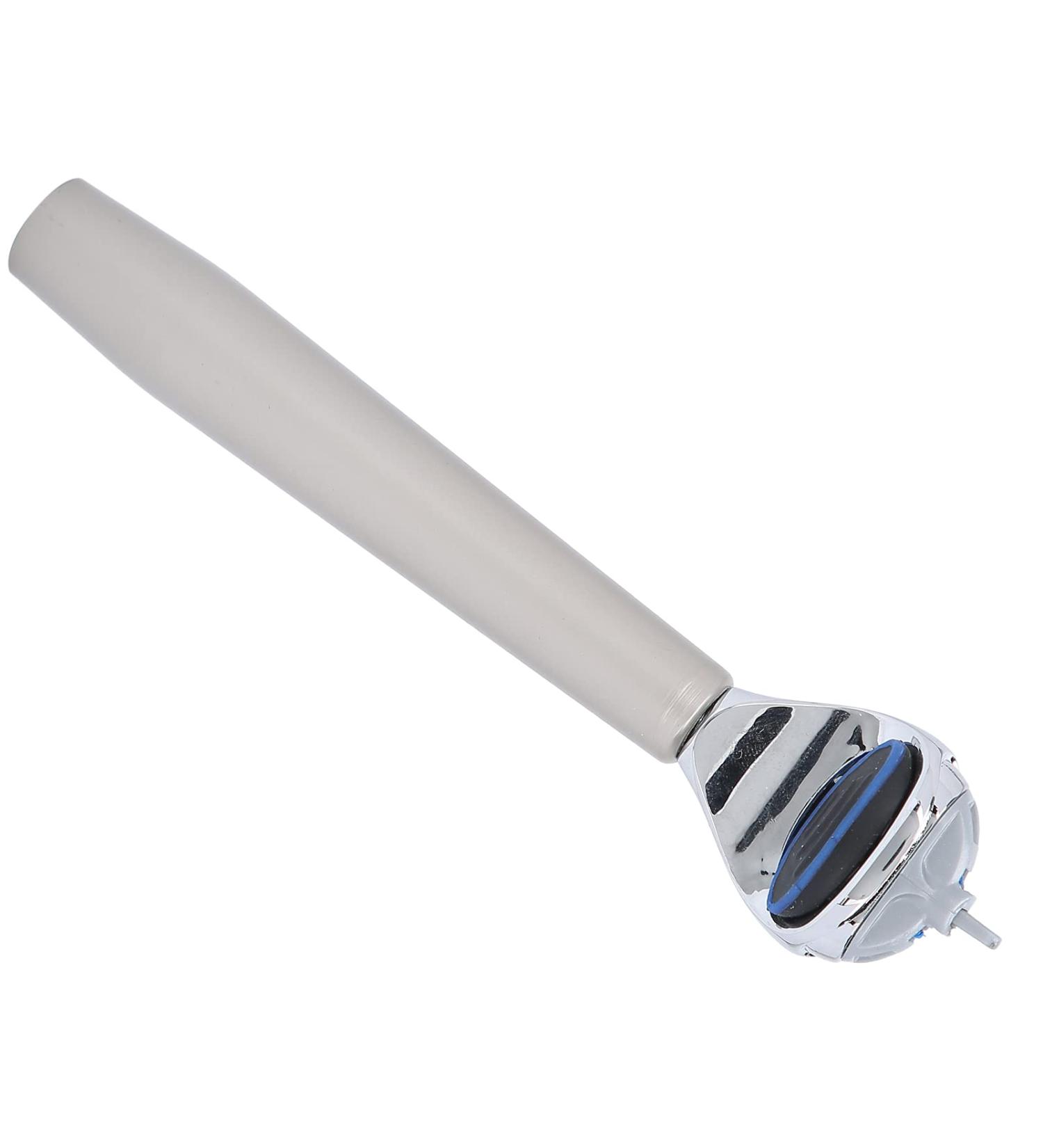 Old-Fashioned Men's Safety Razor Handle | Dollar Shave Club Individual Blade | Durable Epilating Device & Accessories - Silver - Buy Online on GoSupps.com