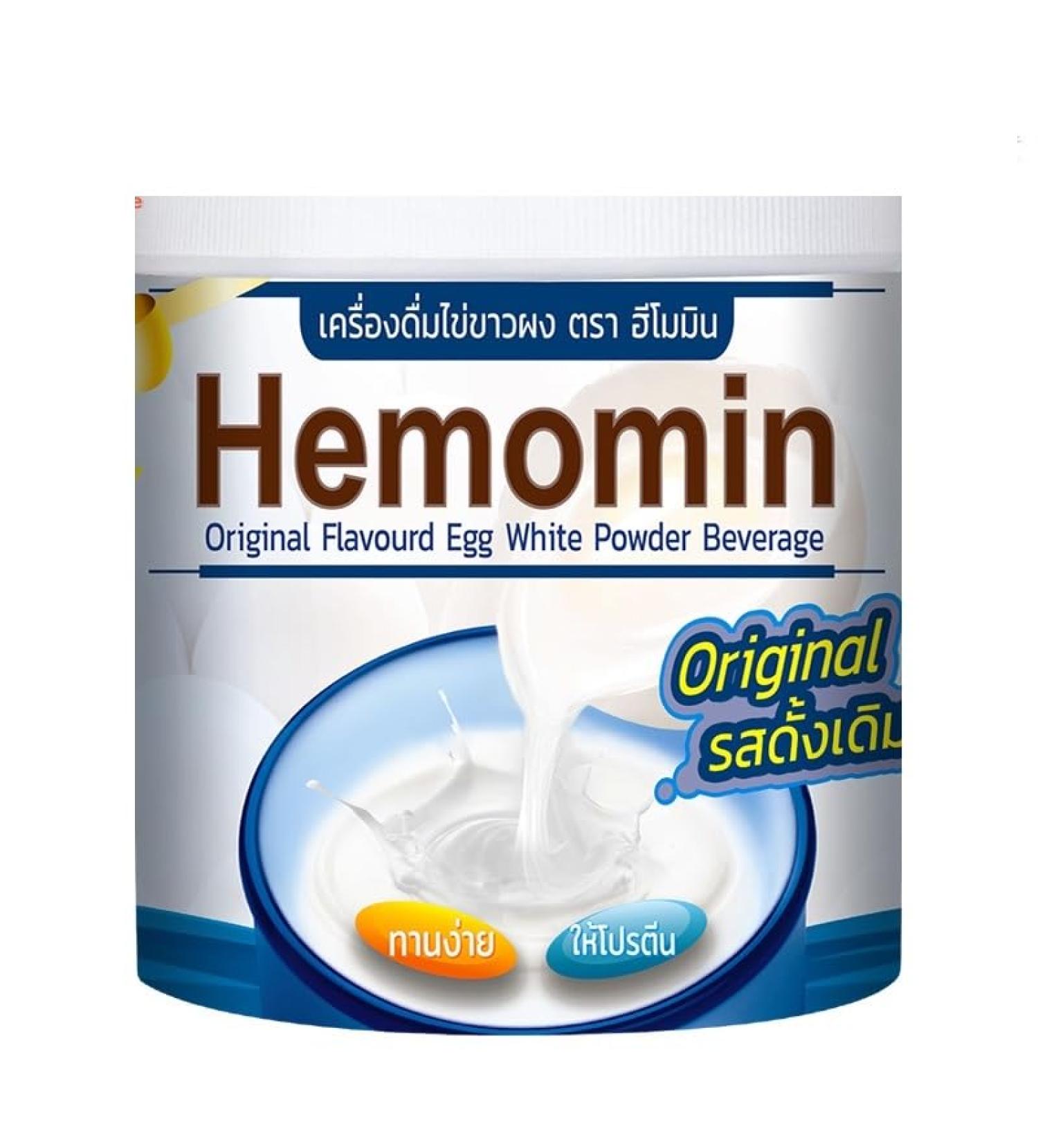 Hemomin Original Flavored Egg White Powder 400 g - Buy Online on GoSupps.com