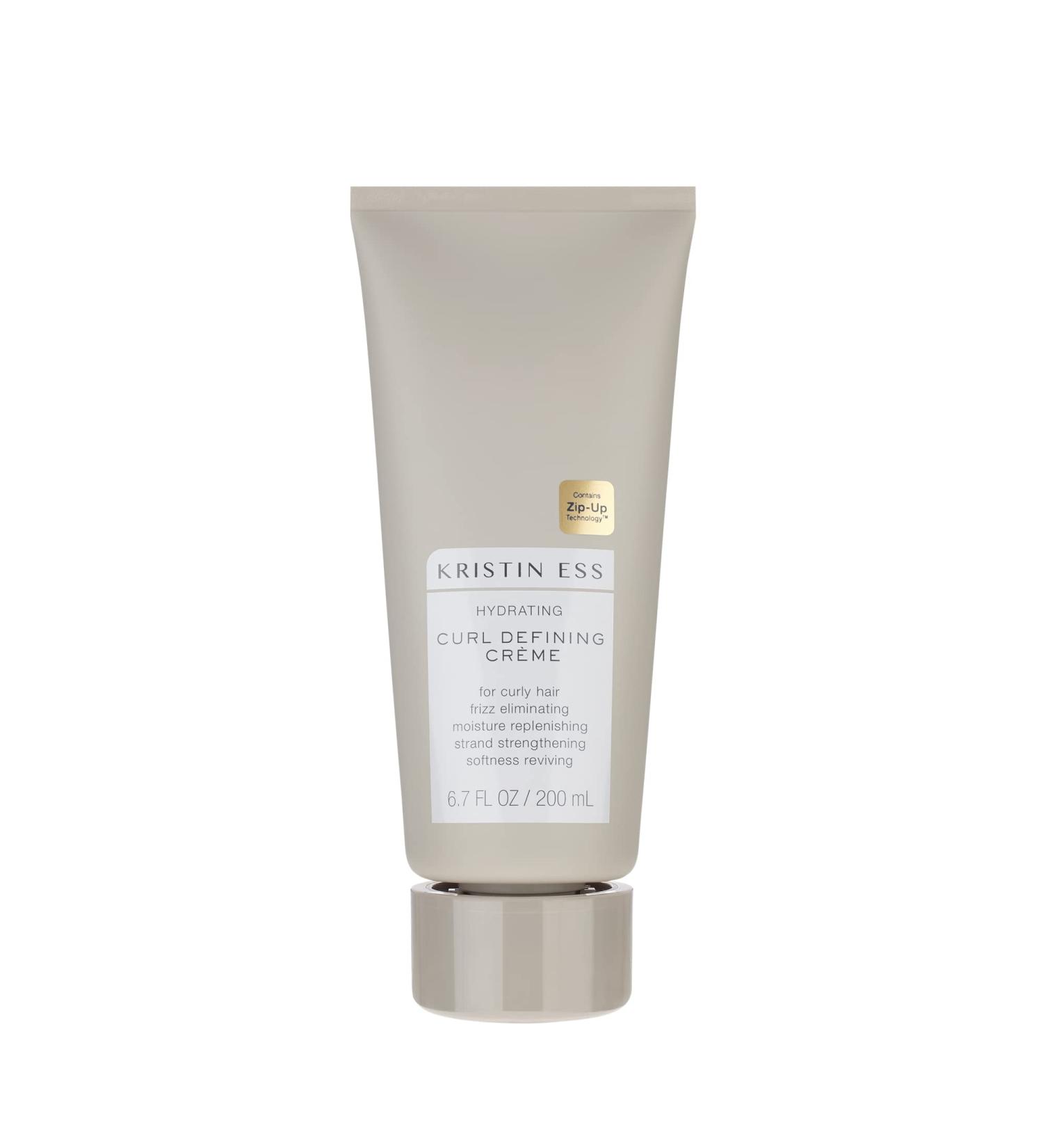 Kristin Ess Hair Ultra Light Curl Defining Cream - Avocado & Castor Oil, 6.7oz | Vegan, Frizz Control, Curl Hydrating, Moisturizing, Soft Finish, Shine Enhancing - Buy Online on GoSupps.com