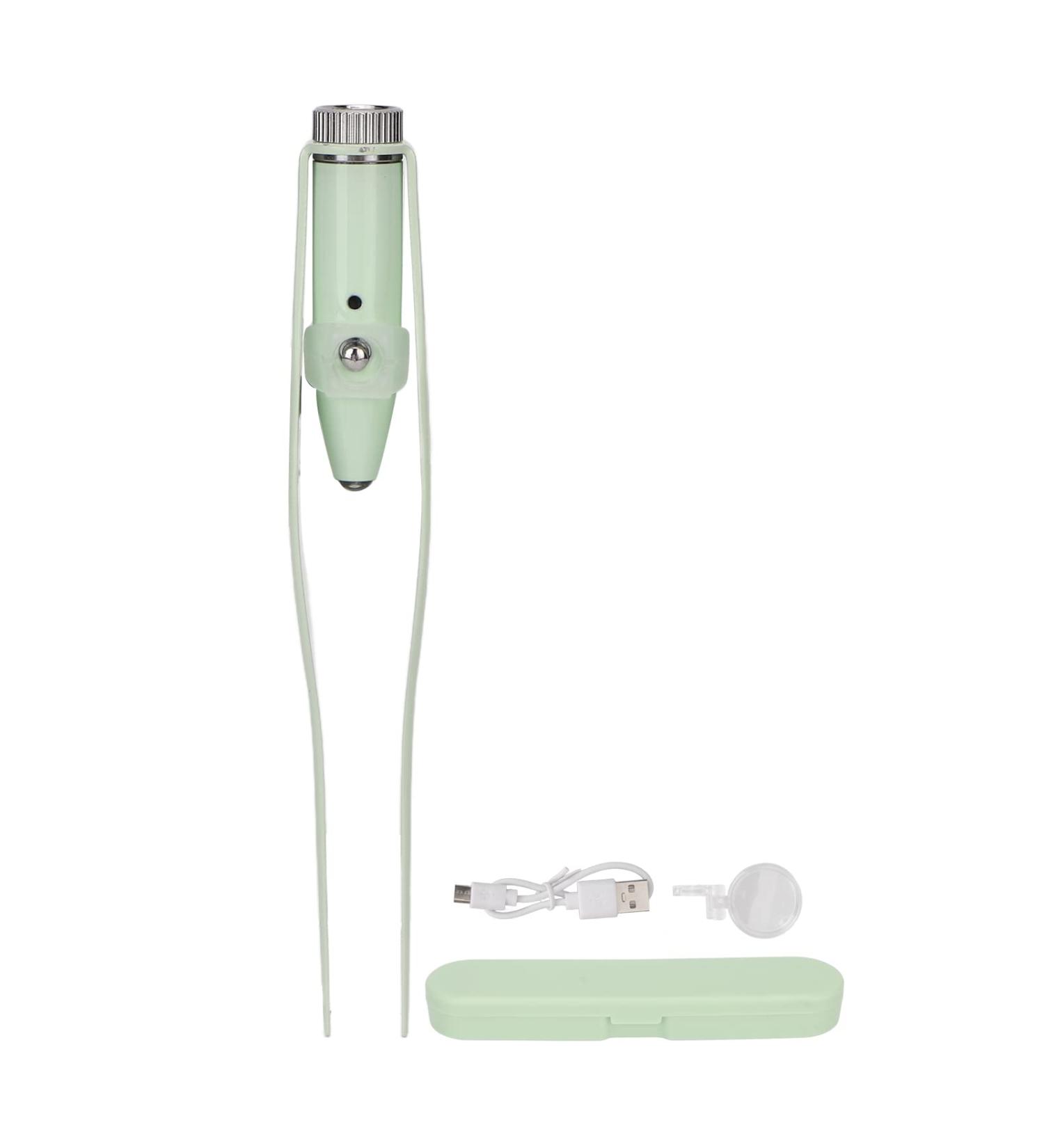 Rechargeable Earplug Tweezers Set with LED Light - Professional Earwax Cleaning Kit for Ear and Nose - Portable and Convenient Storage Box Included - Buy Online on GoSupps.com