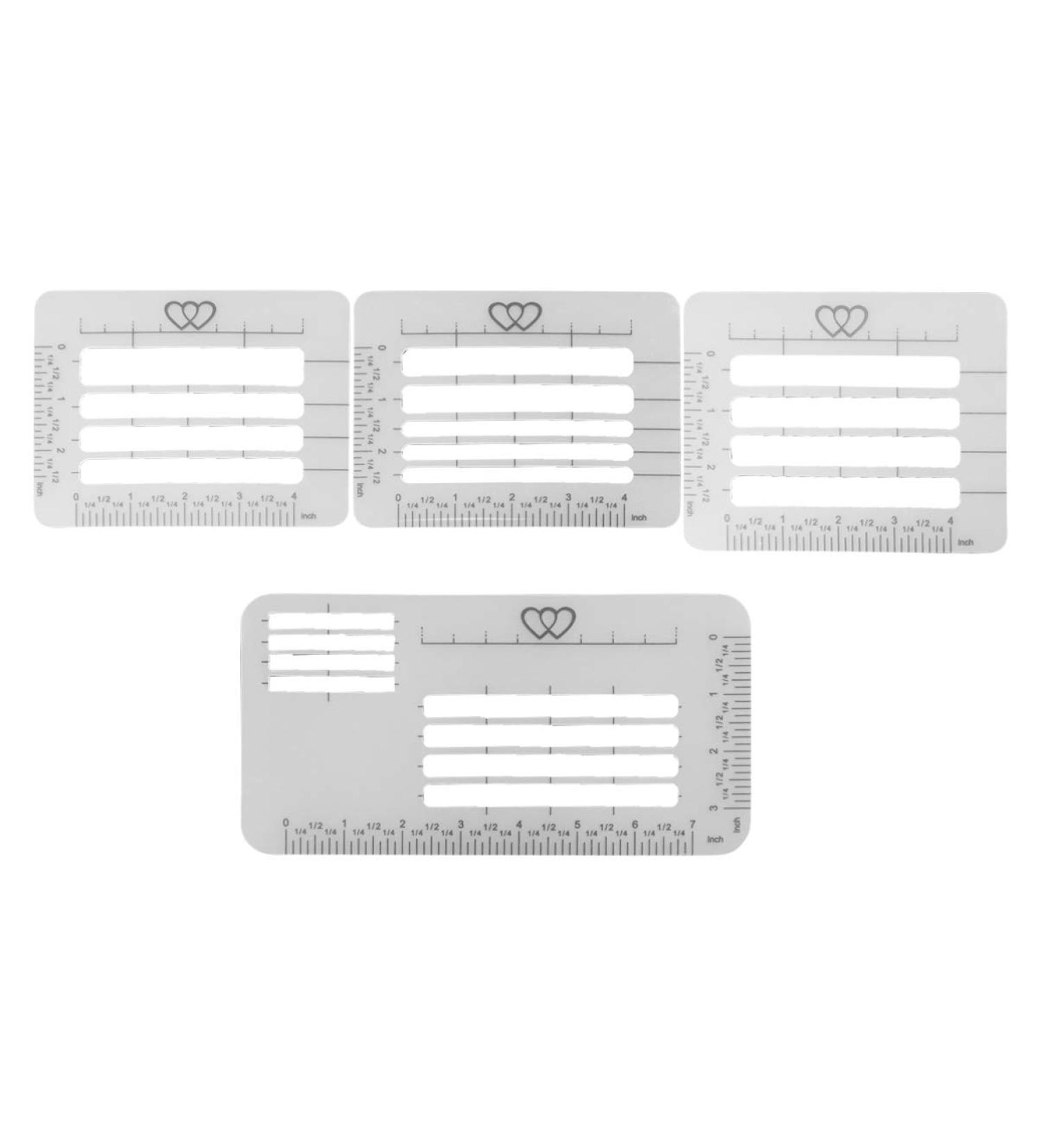 HEALLILY 8x Address Templates for Envelopes | Sew Thank You & Christmas Cards - Perfect for New Year Celebrations - Buy Online on GoSupps.com