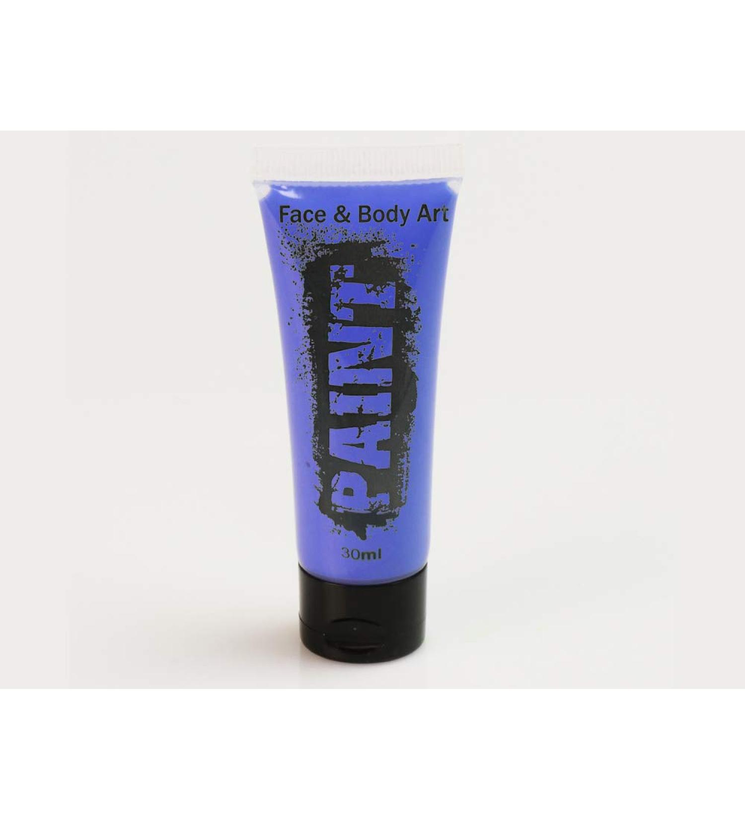 UV Bodypainting paint in a tube (UV BodyPaint Tube) - blue 30 ml