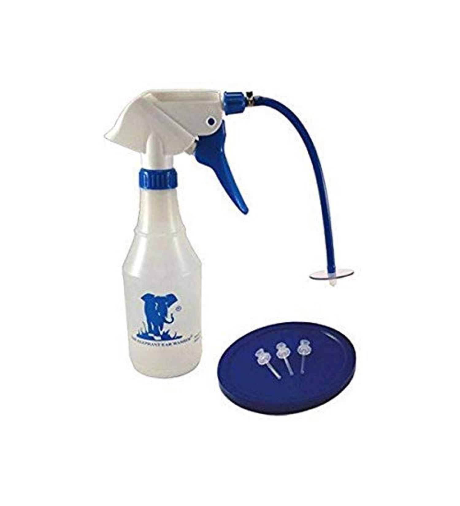 DOCTOR EASY Elephant Ear Washer Bottle System Blue/Clear