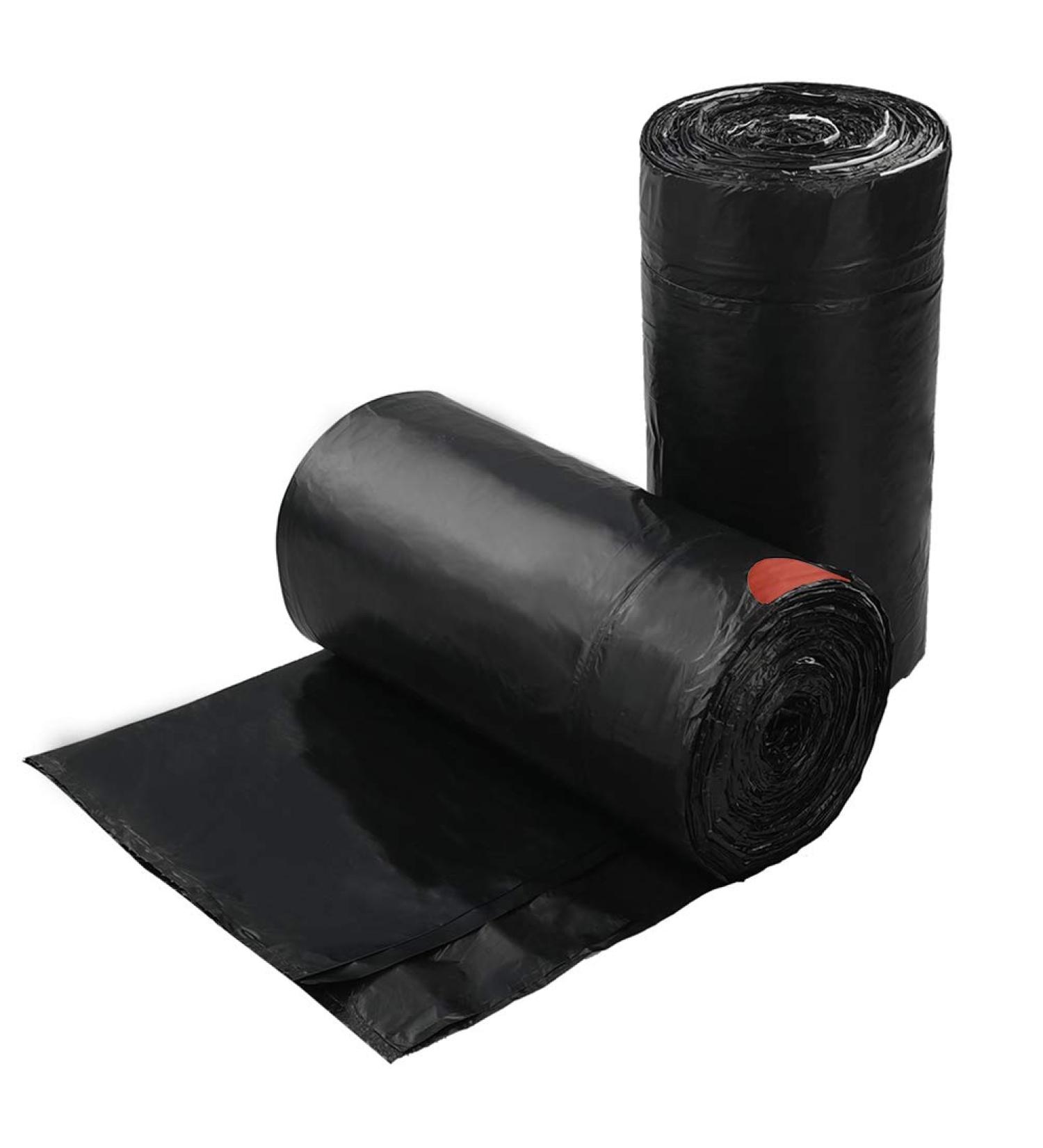 Teyyvn 4 Gallon Black Drawstring Garbage Bag Trash Bags with Drawstring 110 Counts - Buy Online on GoSupps.com
