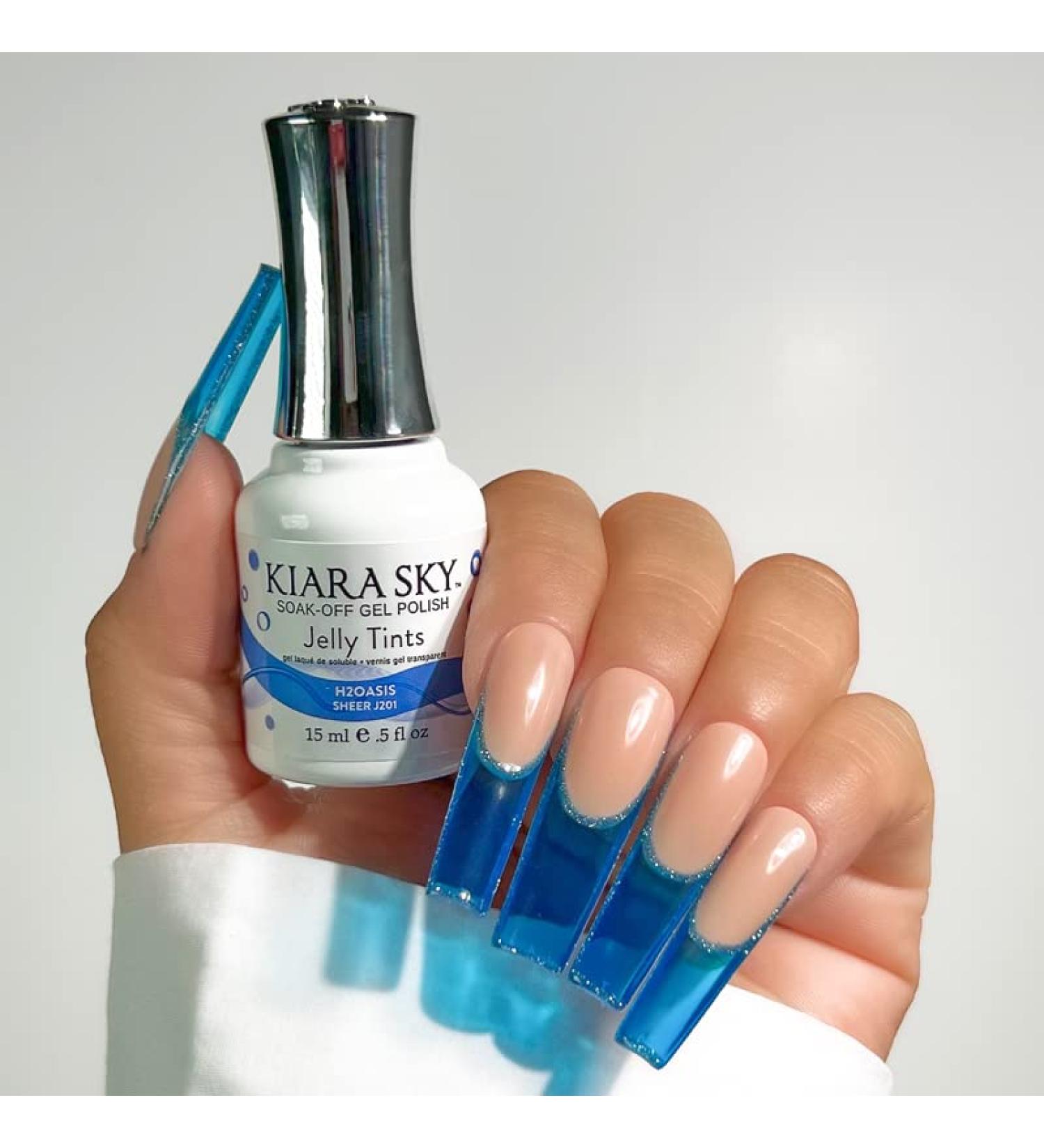 Kiara Sky Soak Off Jelly Tint Gel Polish (H2Oasis) - Professional Nails - Buy Online on GoSupps.com