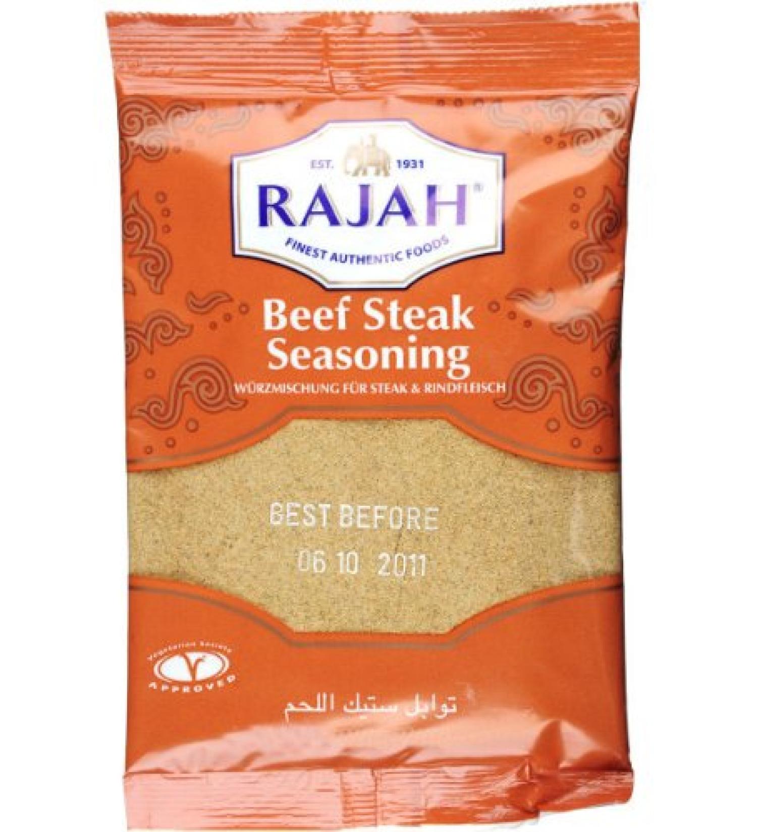 Rajah Rajah Beef & Steak Seasoning 20 x 100 g
