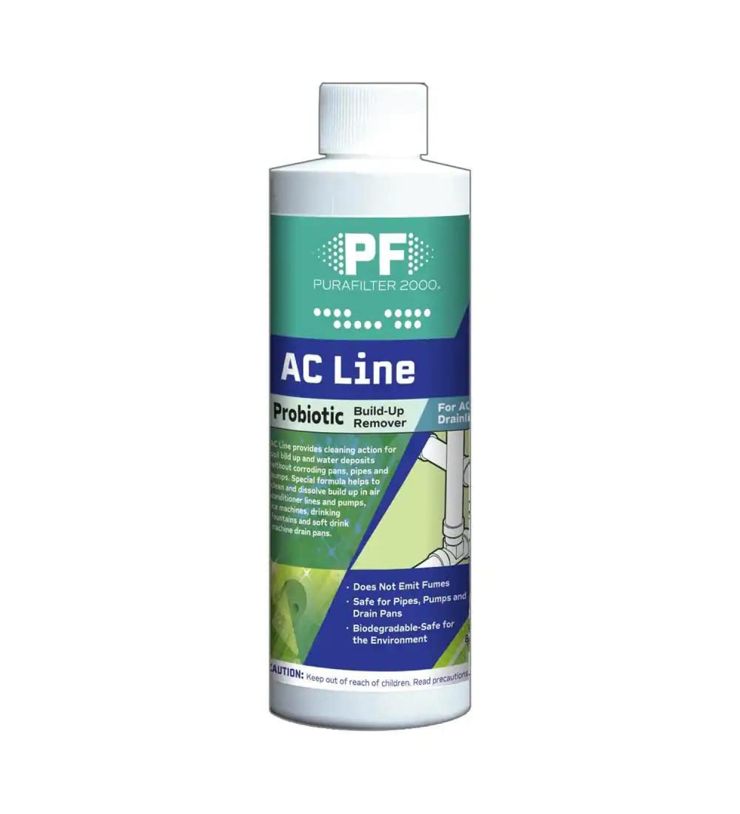 Probiotic AC Air Conditioner Condensate Line Build-Up Remover - 8 Fl Oz | International Shipping Available - Buy Online on GoSupps.com