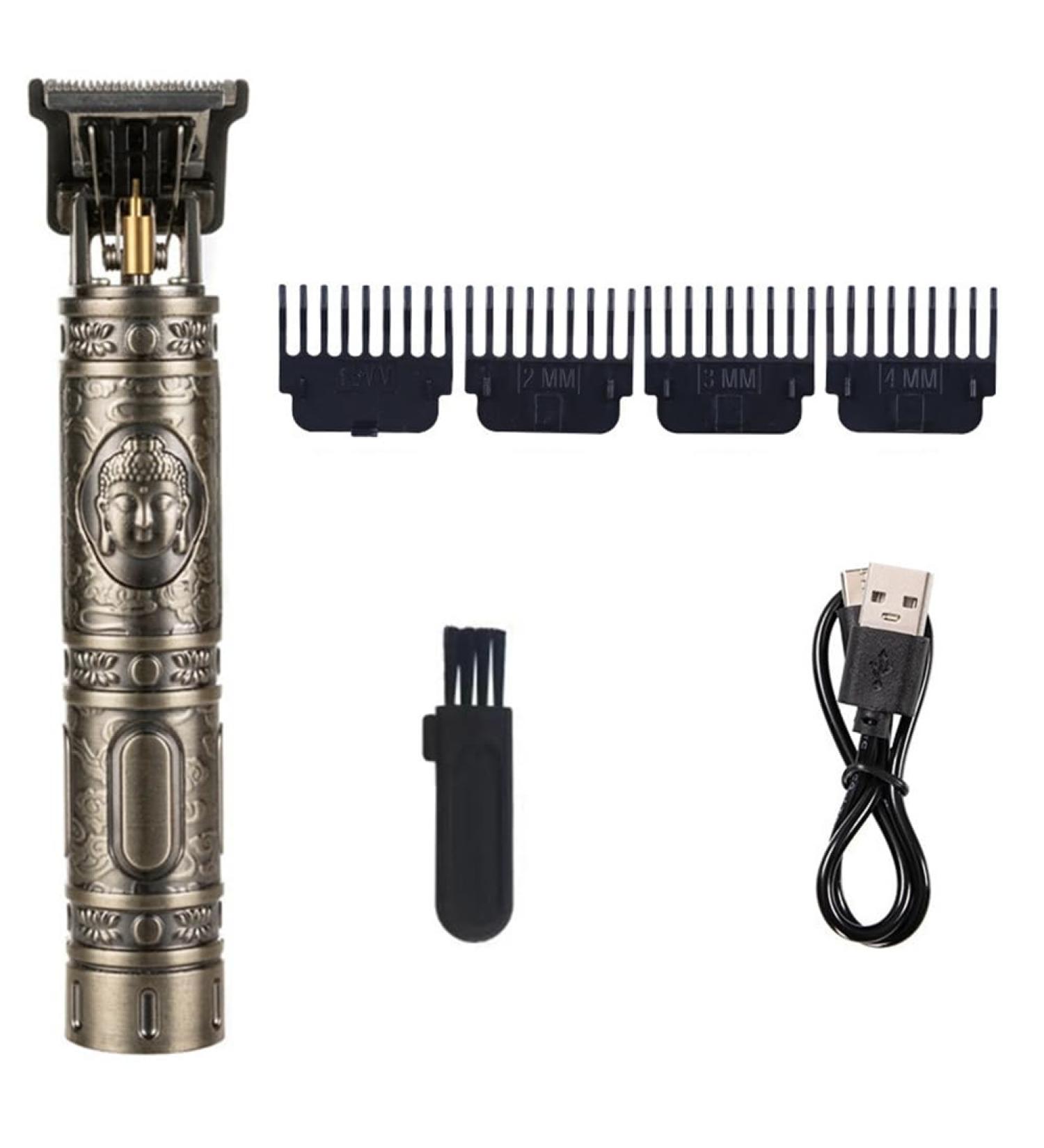 Bcowtte Haircut for Men Recharge Shaver Adult Electric Vintage Clipper Home USB Charging Barber Shop C - Buy Online on GoSupps.com