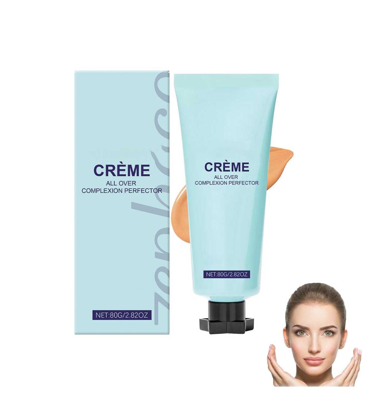 Camouflage Foundation Perfecting Cream All-Over Complexion Perfector Hydrating Full Coverage Concealer CC Cream Foundation Waterproof Long-Lasting Even Skin Tone (Medium) - Buy Online on GoSupps.com