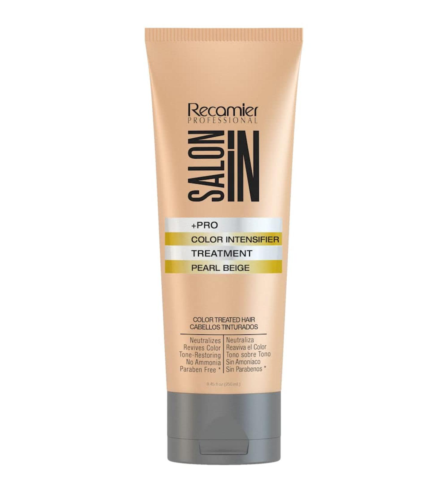 Recamier Salon Pro Pearl Beige Hair Color Intensifier Treatment 8.45 fl oz - Buy Online on GoSupps.com