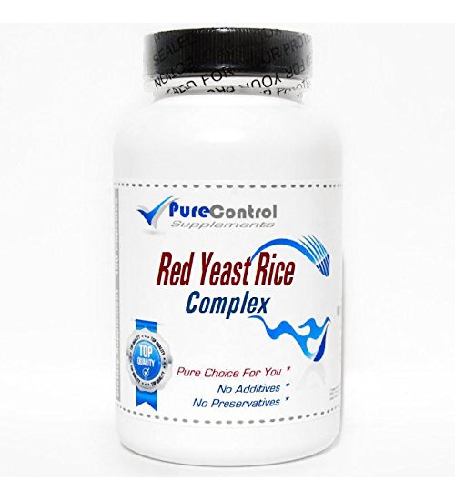 Red Yeast Rice Complex with Coq10 and Policosanol // 180 Capsules // Pure // by PureControl Supplements