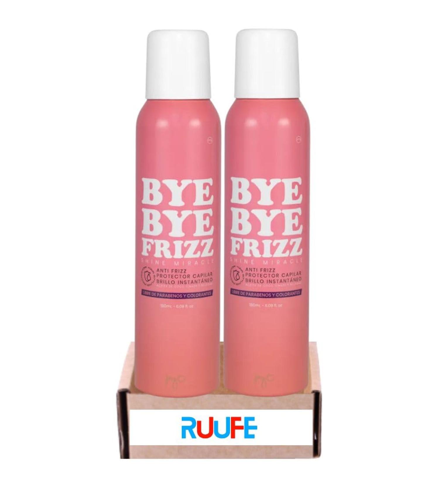 RUUFE Bye bye frizz spray PYT Bye Bye Frizz Producto Anti Frizz (Pack 2) bye bye frizz producto anti frizz para el cabello - pyt colombia - Buy Online on GoSupps.com