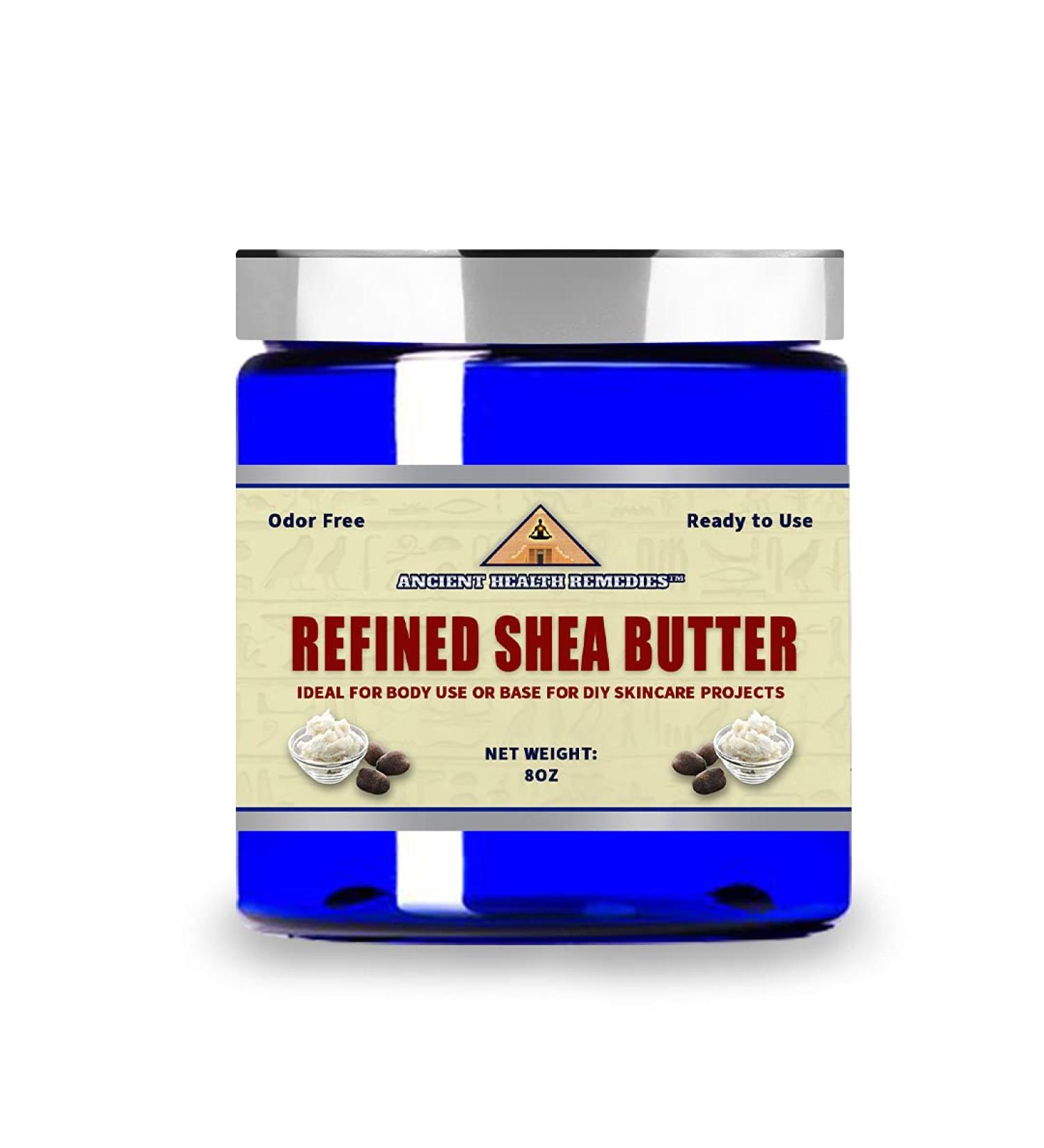 Naturally Refined AFRICAN IVORY WHITE SHEA BUTTER BLOCKS/JAR UNSCENTED Bulk Size for Anti Aging Dry Skin DIY Body Butter Recipes Base for Skincare Babycare and DIY Soap Making Projects. (8 oz) - Buy Online on GoSupps.com