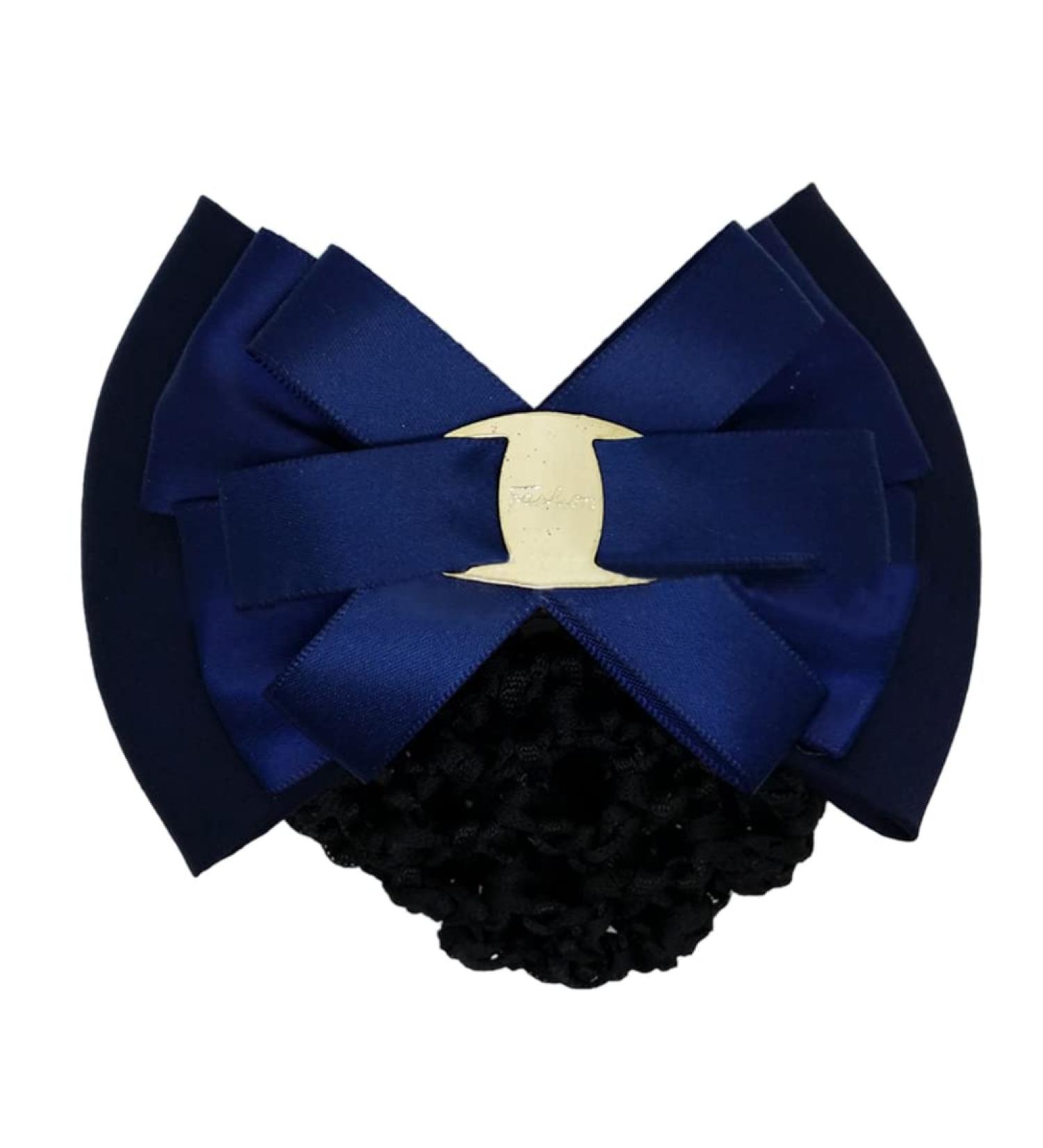 URFEDA Professional Hair Clip with Bow Women's Hair Clip Professional Hair Bun Cover Hair Clips Net Hair Net 3D Bow Bow Knot Decor Hair Clip Hair Net - Buy Online on GoSupps.com