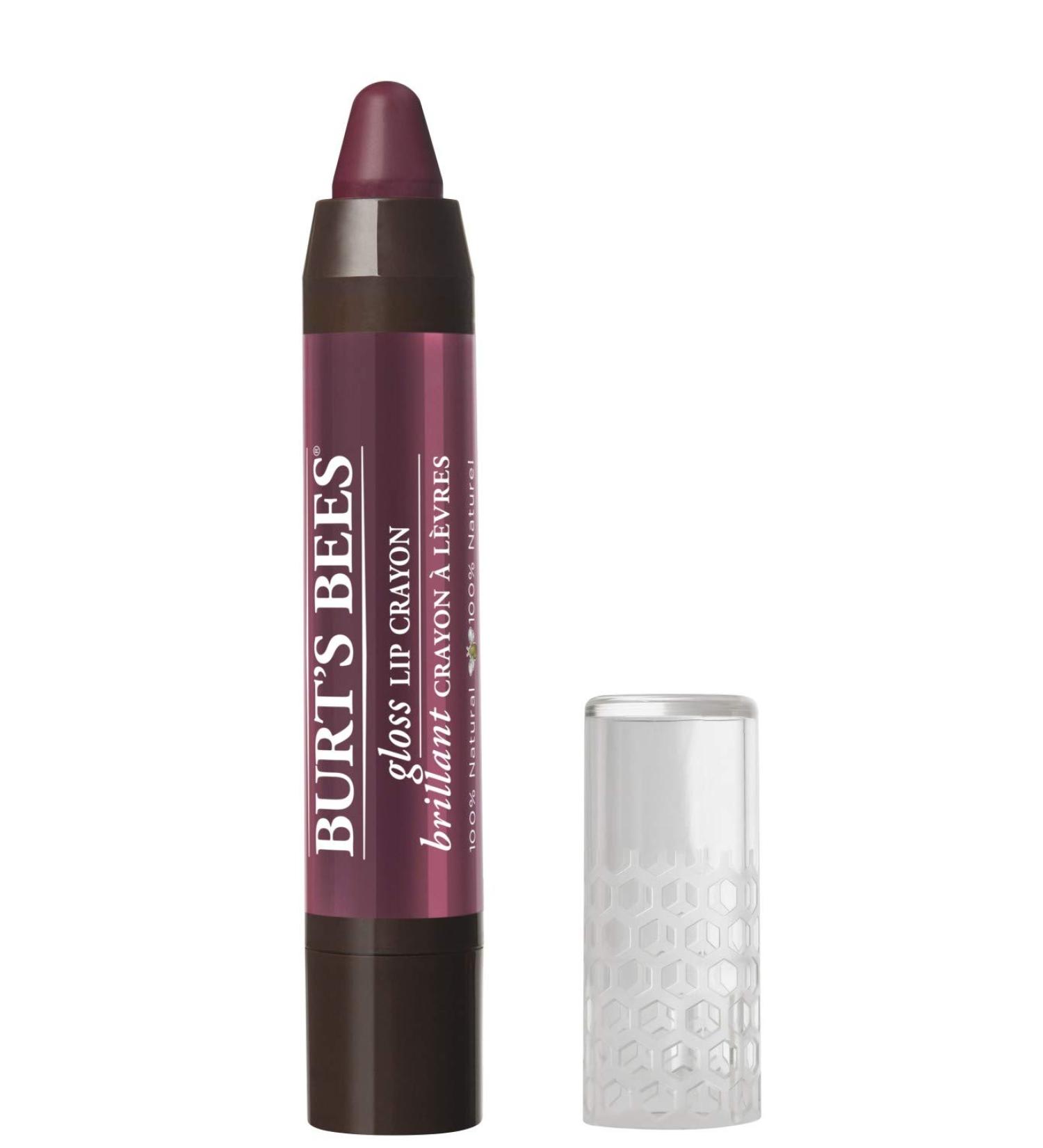 Burt's Bees Moisturizing Gloss Lip Crayon in Bordeaux Vines - 1 Count - Buy Online on GoSupps.com