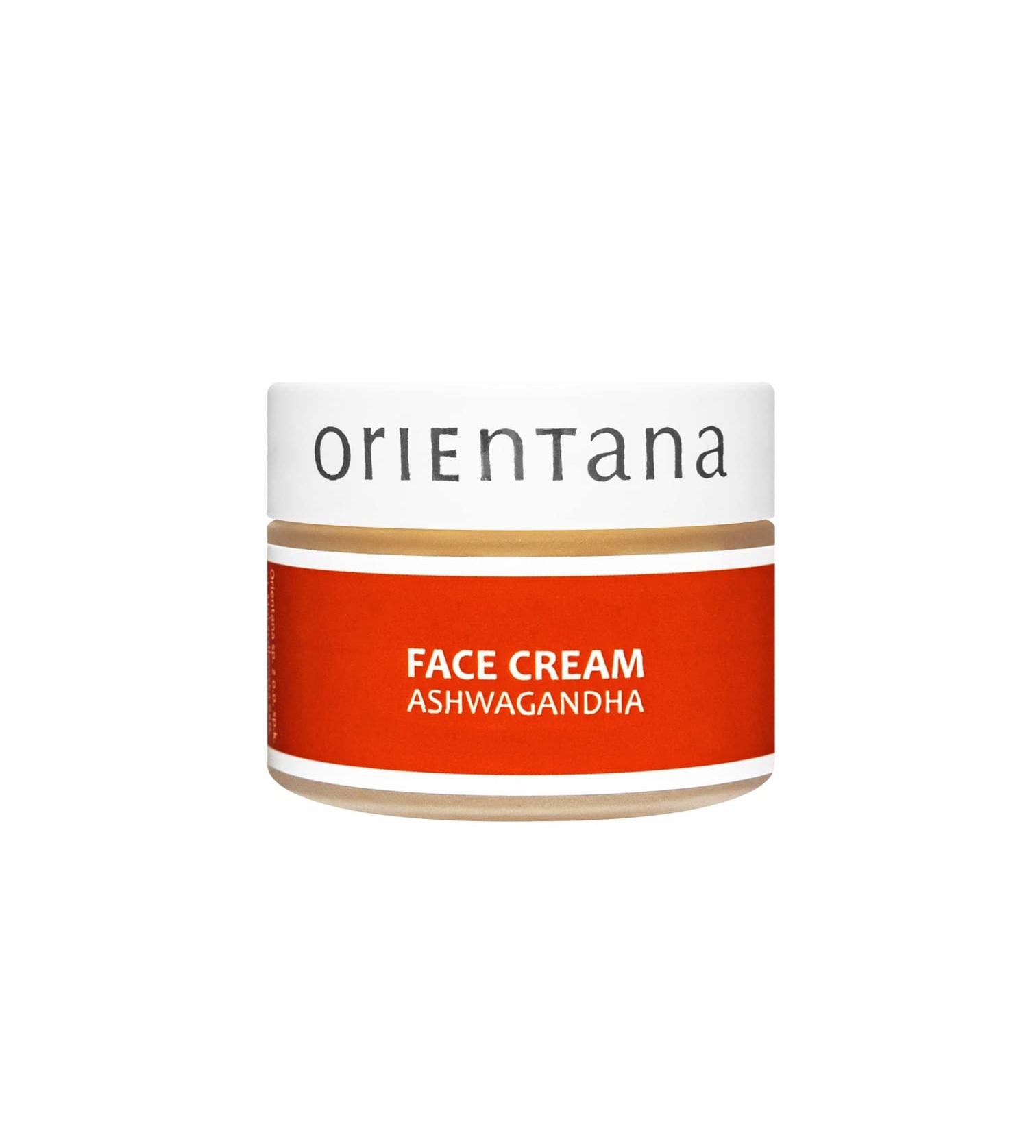  Orientana Orientana - Ashwagandha Natural Face Cream (Indian Ginseng) & Shea Butter | Vegan Anti-Aging & Wrinkle Day & Night Moisturizer | Rejuvenating & Nourishing Mature Skin - 40g - Buy Online on GoSupps.com