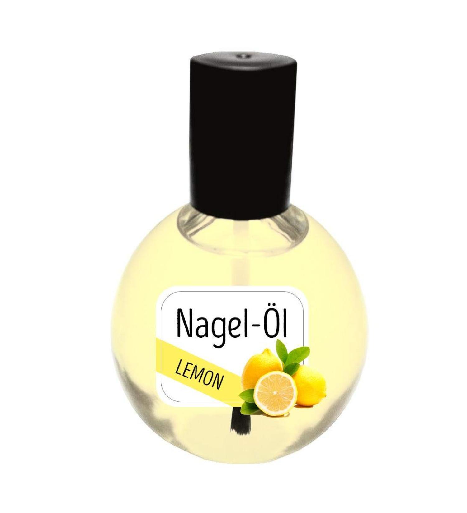 KM-Nails Nail Oil Lemon 80ml XXL special size paraffin free
