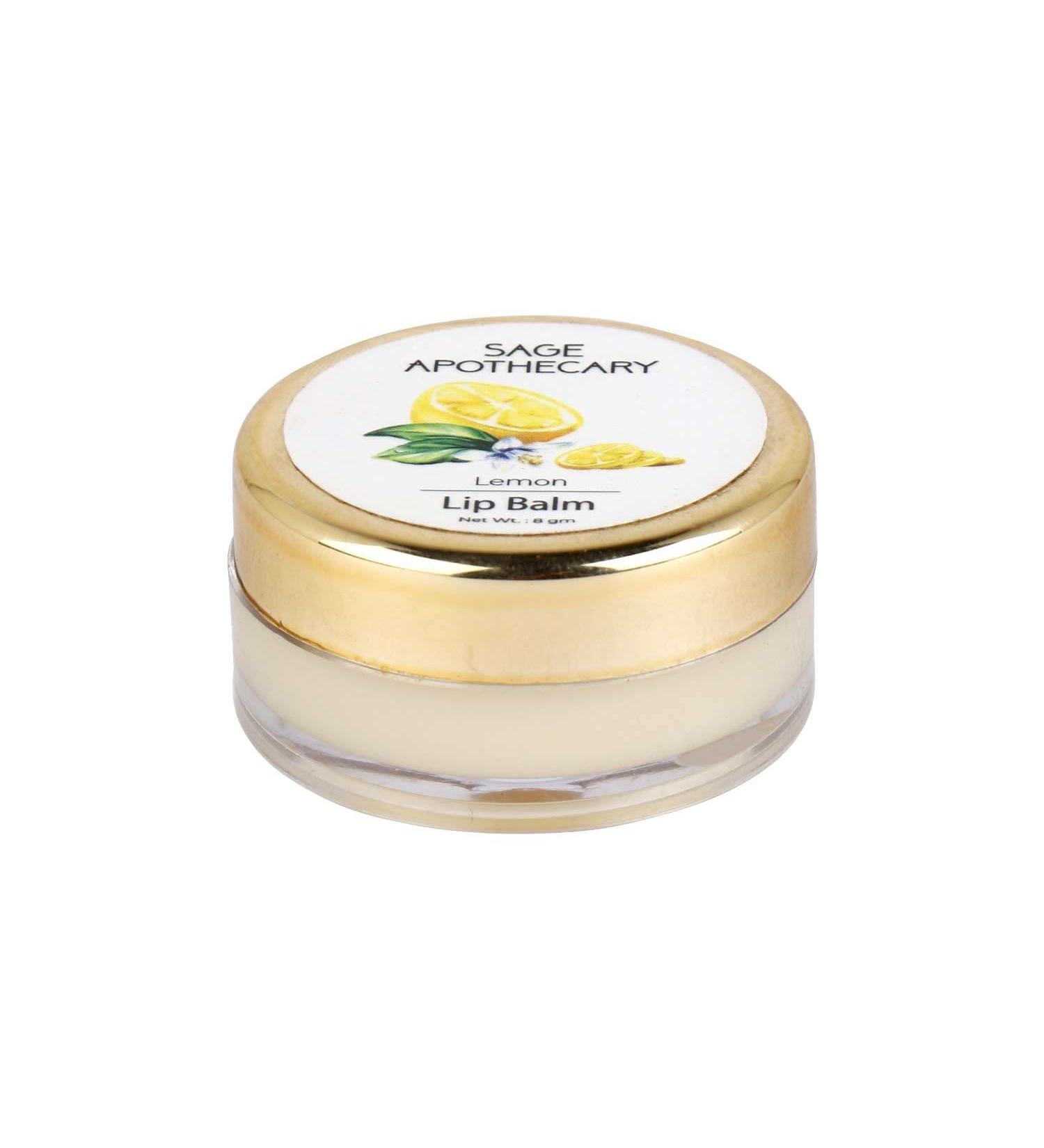 Super Soft Natural Lemon Lip Balm - Nourishing Care for Dark Chapped and Dry Lips | 8gm - Buy Online on GoSupps.com