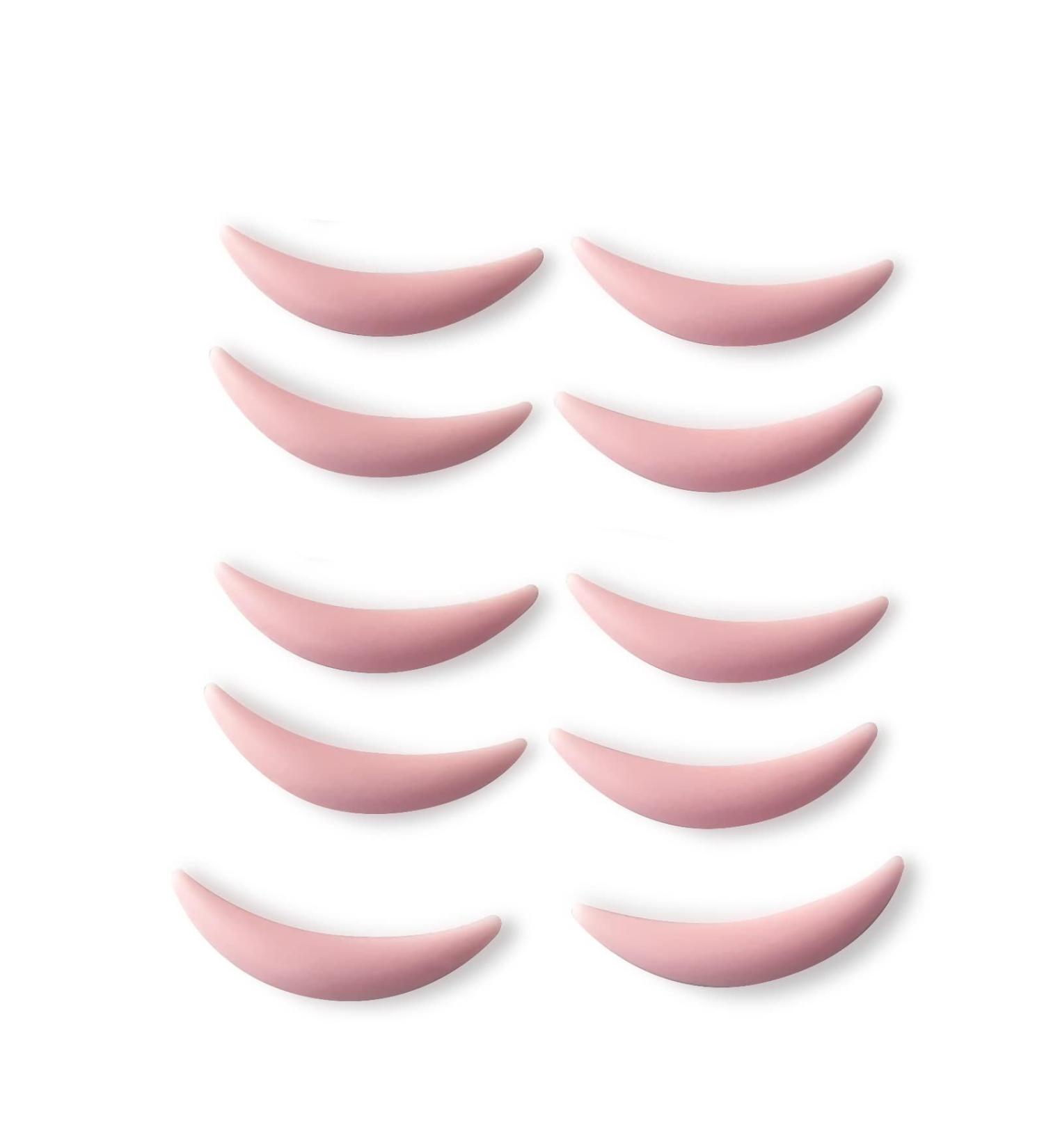 Libeauty Lash Lift Silicone Shield for Lower Eyelash - Pink 5 Pairs Shields for Lower Eyelash - Pink - Buy Online on GoSupps.com