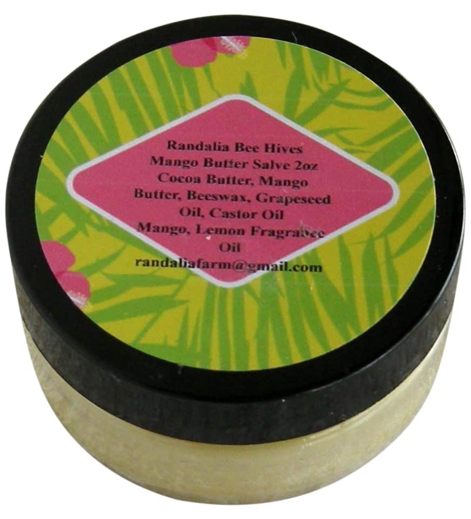 Mango Butter Salve Randalia Bee Hives