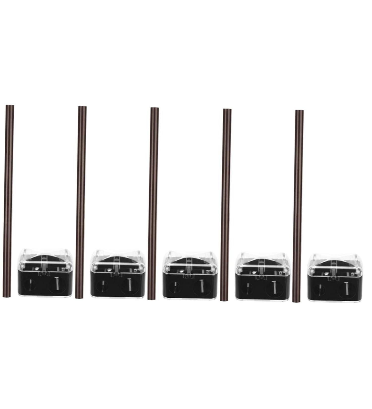 Healeved 5 Sets Eyebrow Pencil Eyebrow Pen Eyebrow Makeup Pencils Eye Brow Pencil Tattoos Supply Wood - Buy Online on GoSupps.com