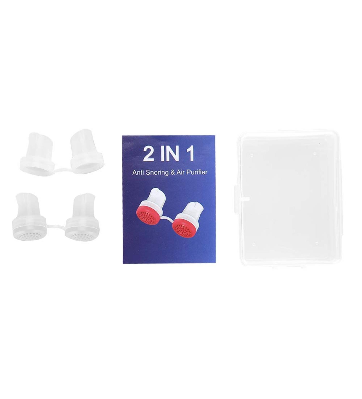 Qkiss Anti-Snore Nose Purifier - Upgraded Stopper Device for Snoring Relief and Air Filtration - Buy Online on GoSupps.com